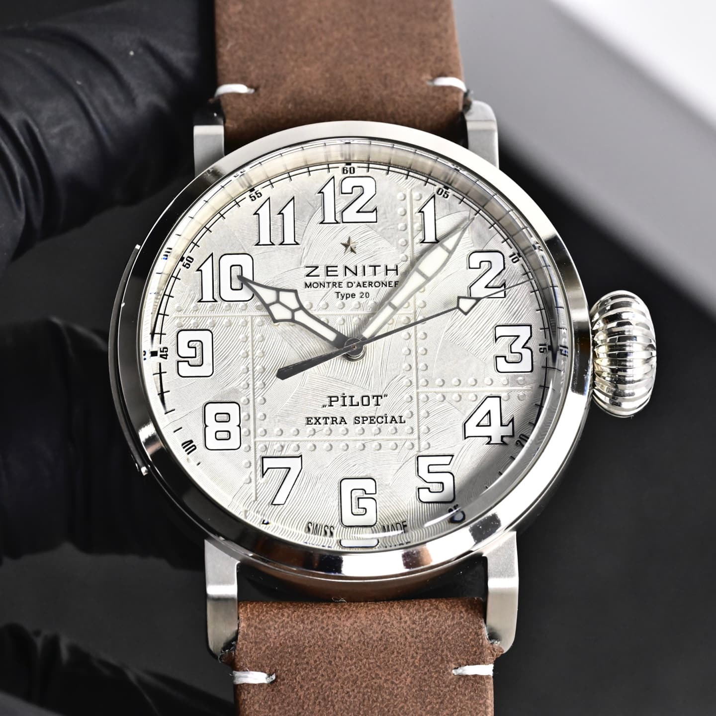 Unassigned V+ Launches the ZENITH Pilot Series: A Clean, Elegant Dial with Serpentine Hands