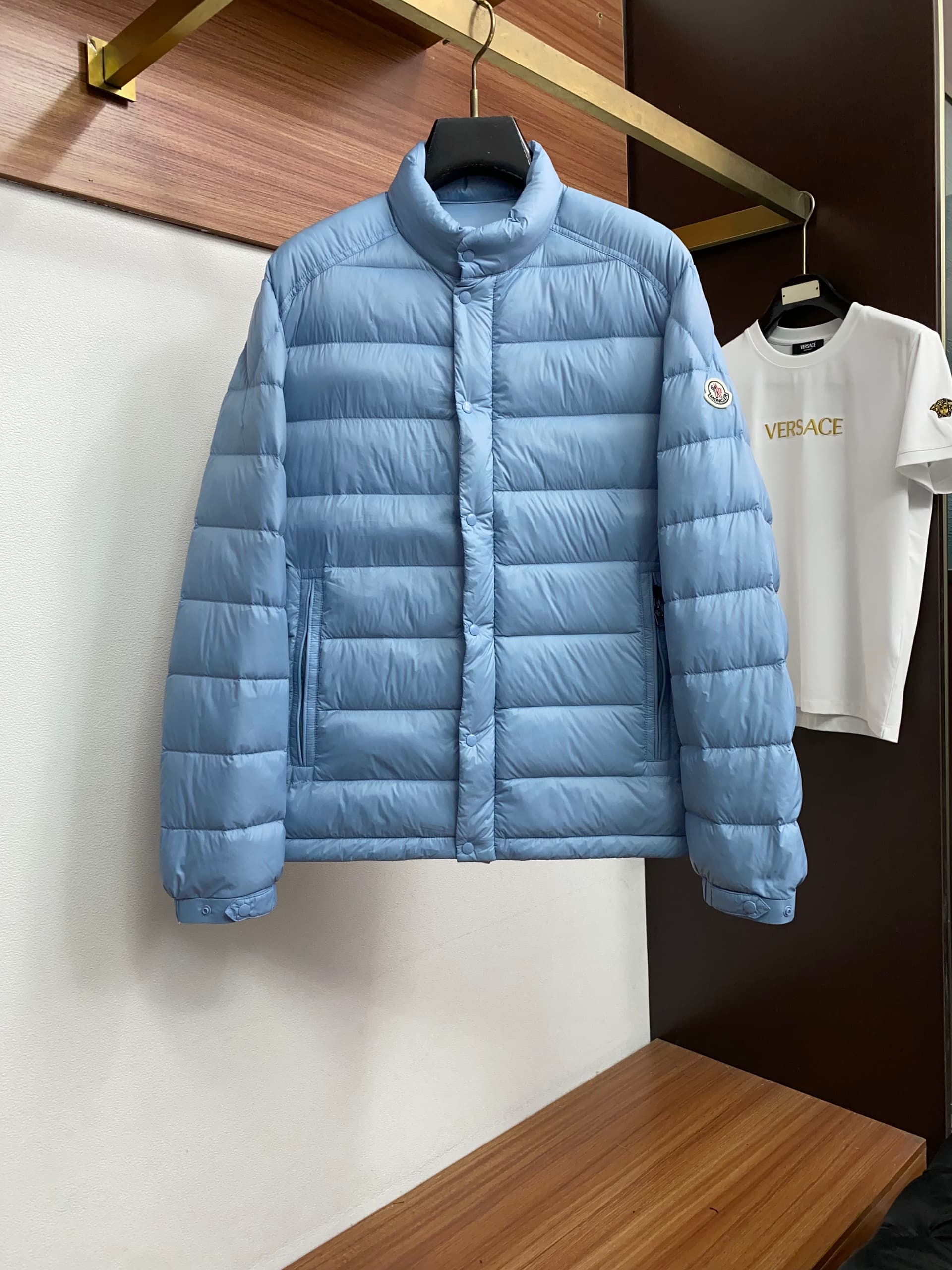 Moncler Moncler Hooded 25SS Small Stand-Up Collar Down Jacket