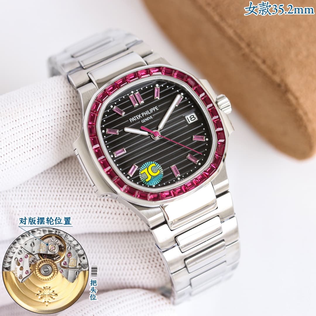 Patek Philippe Patek Philippe Dream Watch: Patek Philippe Hidden Edition Nautilus Women's Watch by GR Factory 🌈 2025