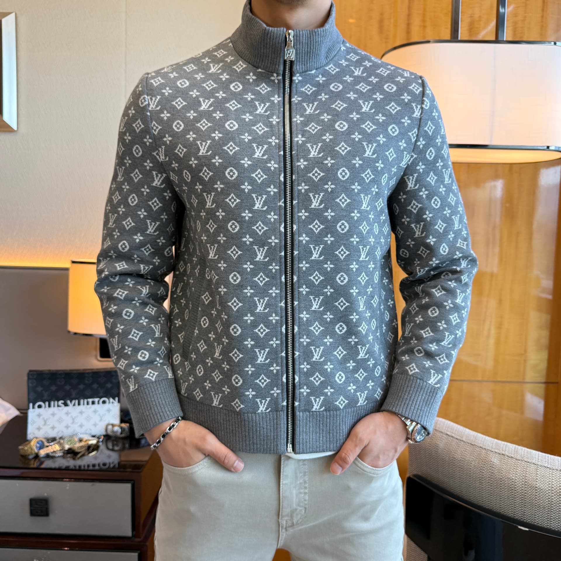 Louis Vuitton Louis Vuitton 2026 SS Year of the Horse Fall Collection: Knit Jackets and Outerwear