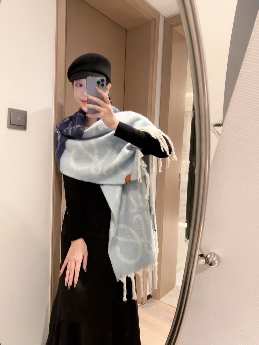 Loewe Loewe Batch 📦 ▪ Stunningly embroidered mohair scarf—highly recommended!