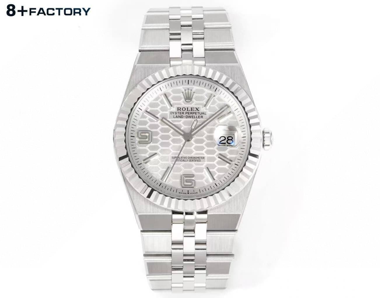 Rolex Rolex 8➕V2Factory Lu Shi Model Counterweight Version Weight: 168 grams per pair Dimensions:
