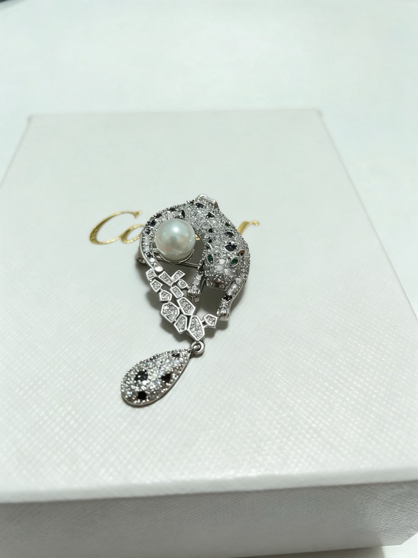 Cartier Cartier 👑 Cartier Brooch: Cartier’s Brand-New “Get Rich Quick” Collection—Luxurious and Bold, Spotted Leopard, Rose Gold-Plated