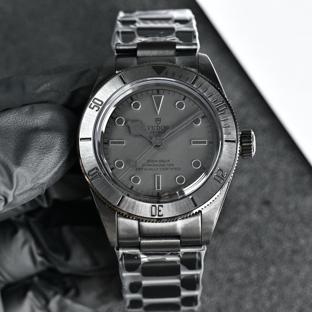 Tudor Tudor 3T Upgraded Edition: Tudor Black Bay Black Knight Skeleton Watch—Eye of the Night