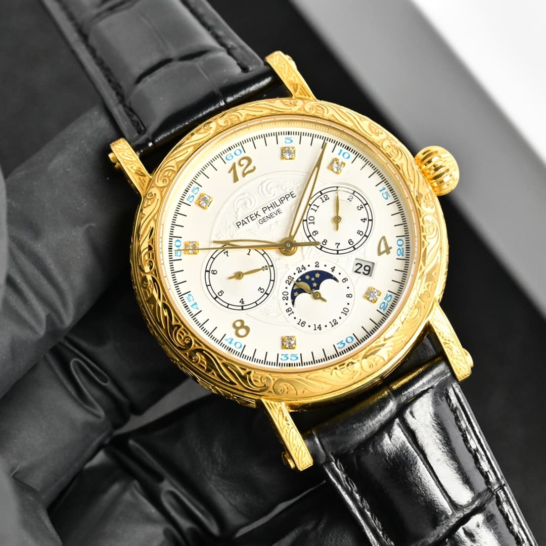 Patek Philippe Patek Philippe Complications Collection—Handcrafted—Engraved Watch
