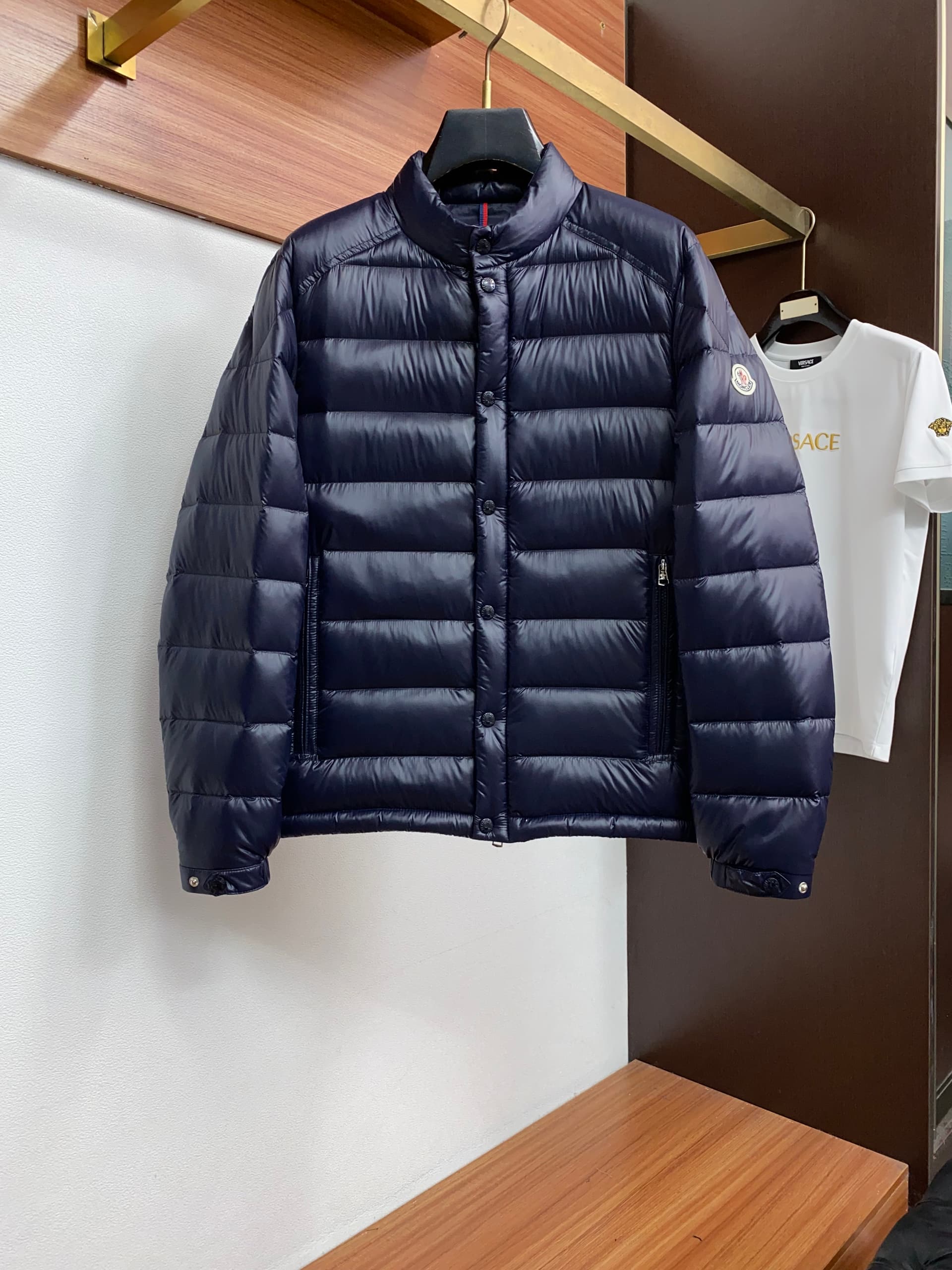 Moncler Moncler Hooded 25SS Small Stand-Up Collar Down Jacket