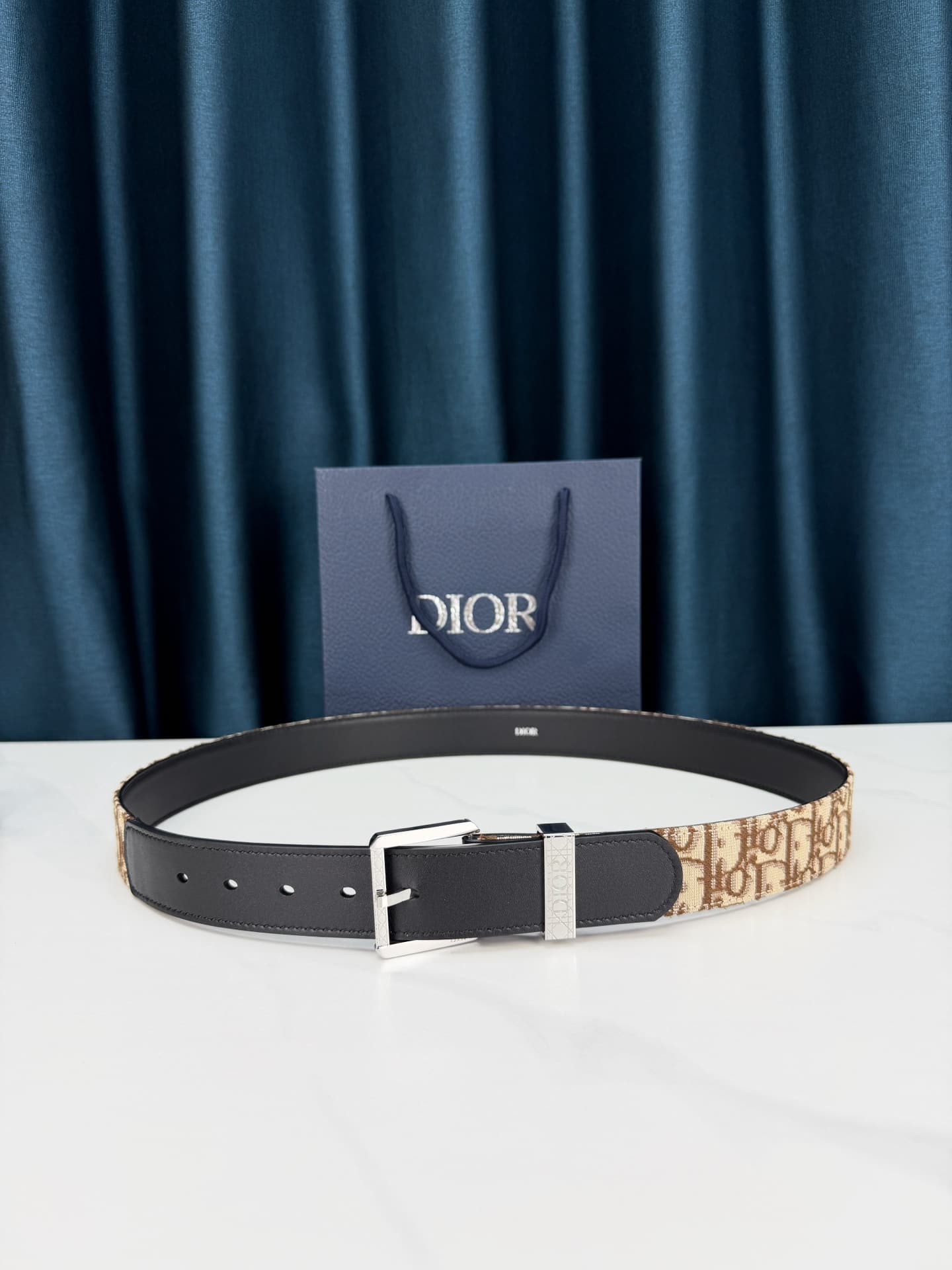 Dior Dior 3.5 cm Wide Buckle Belt