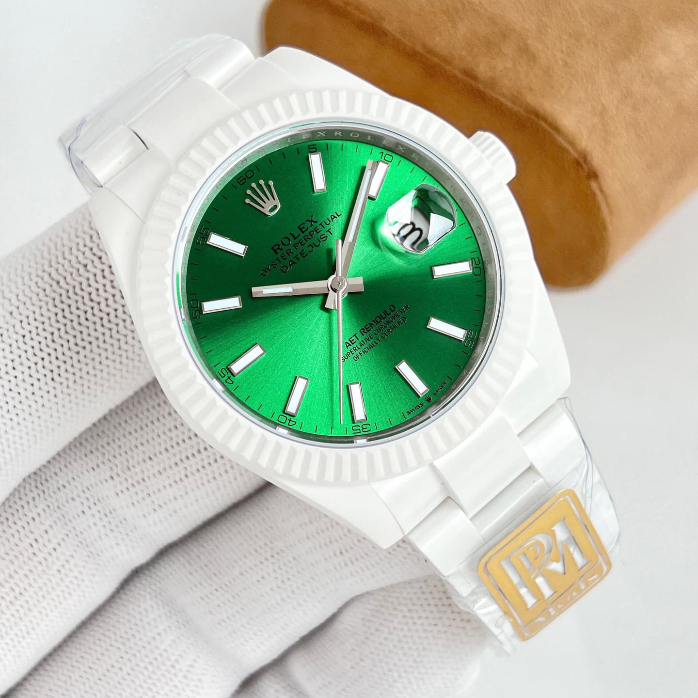 Rolex Rolex Log AET REMOULD 41mm All-Ceramic Log Model