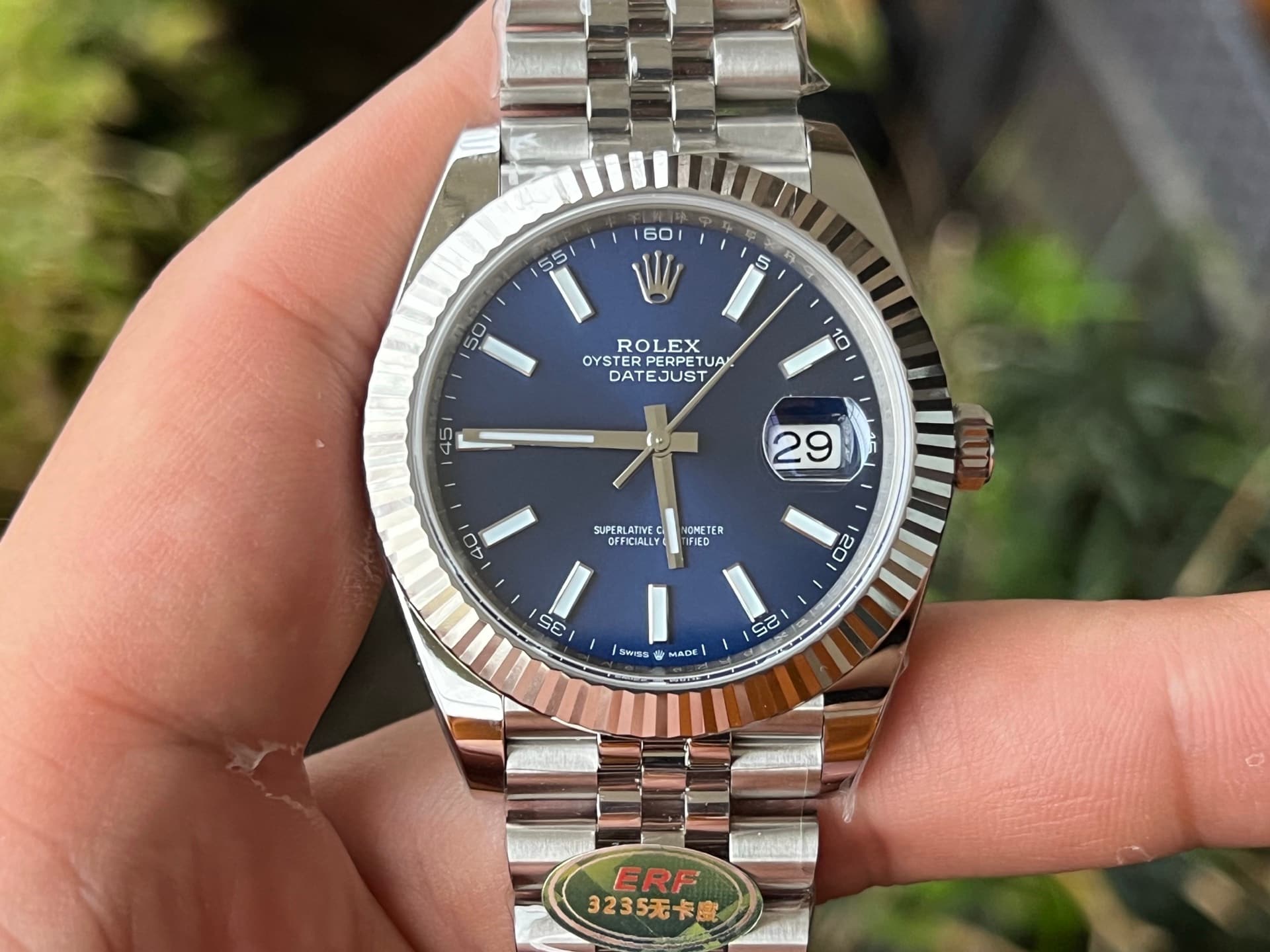 Rolex Rolex "Cardless Movement"—ERF Factory's Latest Datejust 41 Series 13
