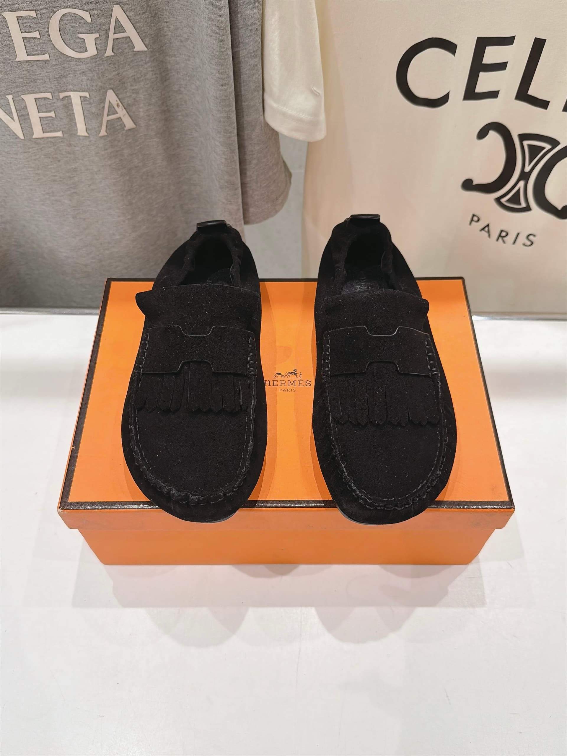 Hermès Hermès High-end version, factory-new F062 H-brand 26ss Fringe Casual