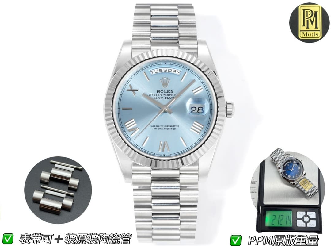 Rolex Rolex PPM Mods Weighted DD-Grade "Rolex DD Day-Date" PPM None