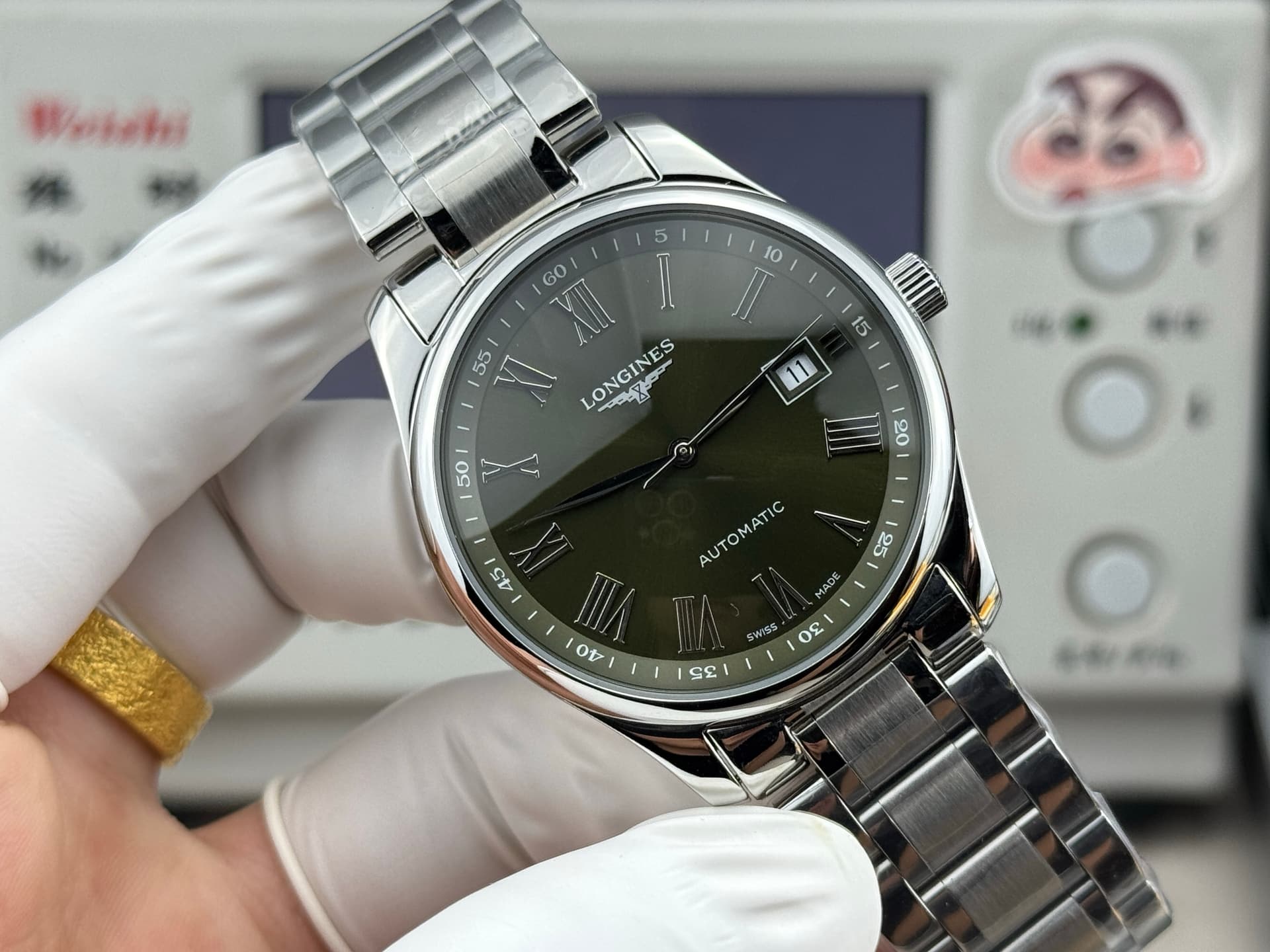 Longines Longines TW's 40mm Master "Green Dial" Longines Classic Collection