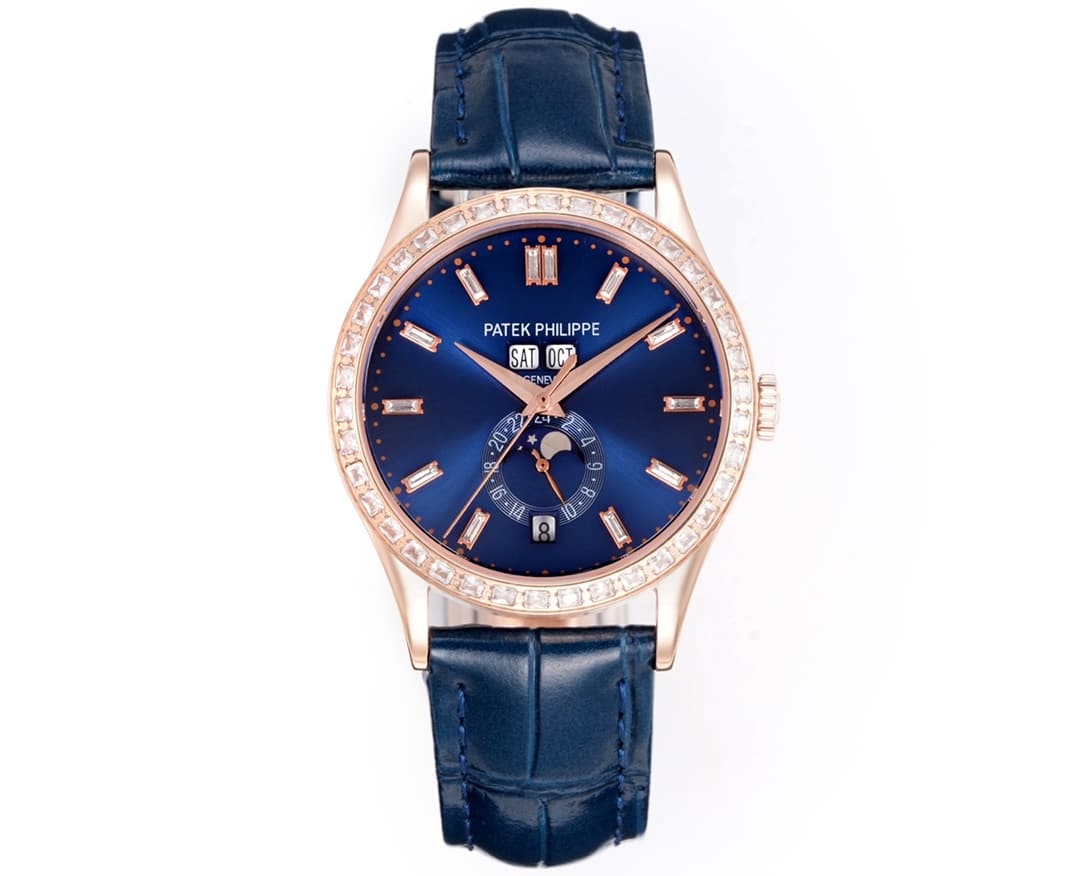 Patek Philippe Patek Philippe Complicated Timepiece with Swarovski Crystals, 38 mm: The Perfect Fusion of Elegance and Craftsmanship