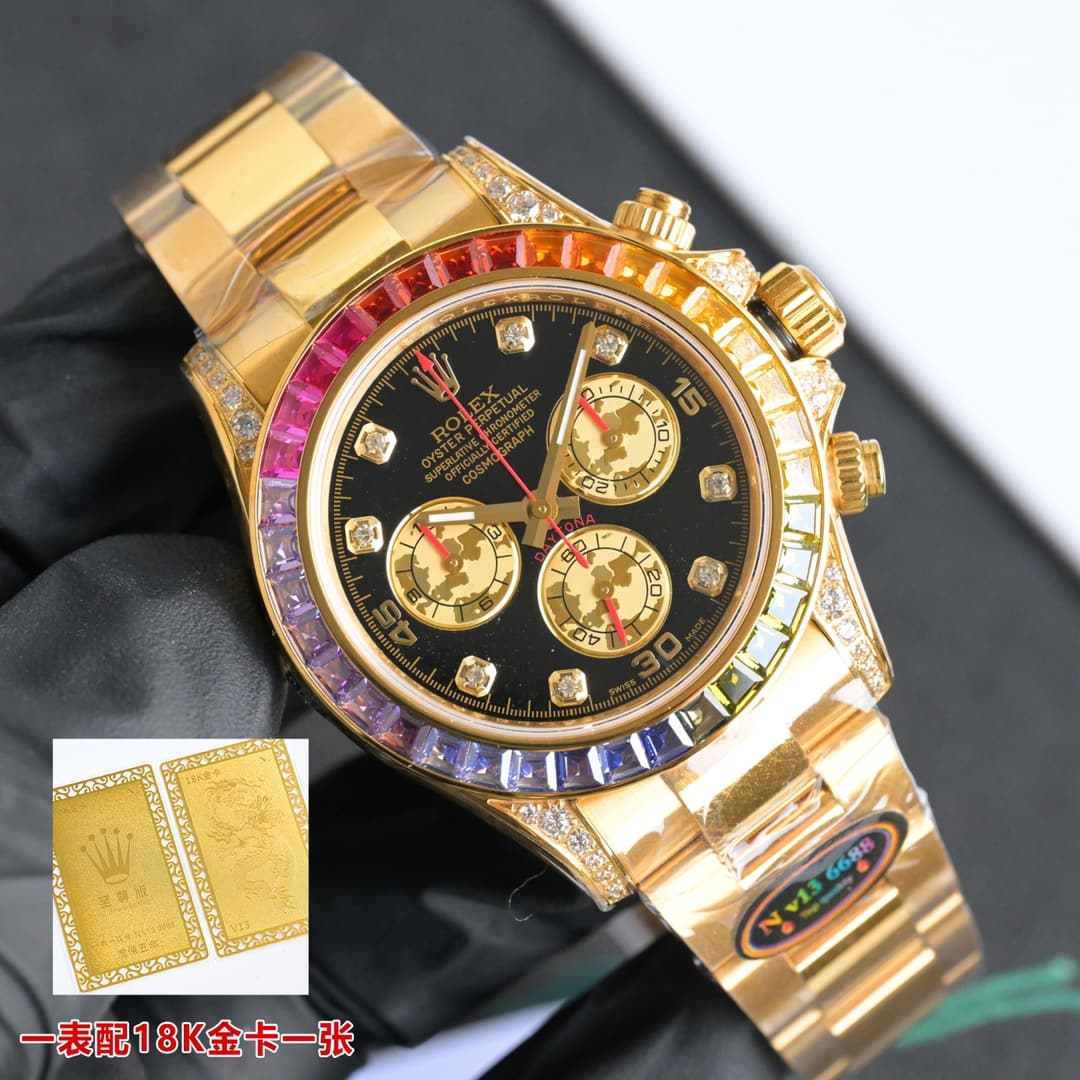 Rolex Rolex Supreme Edition V13 Daytona (Must be paired with an 18k gold card )