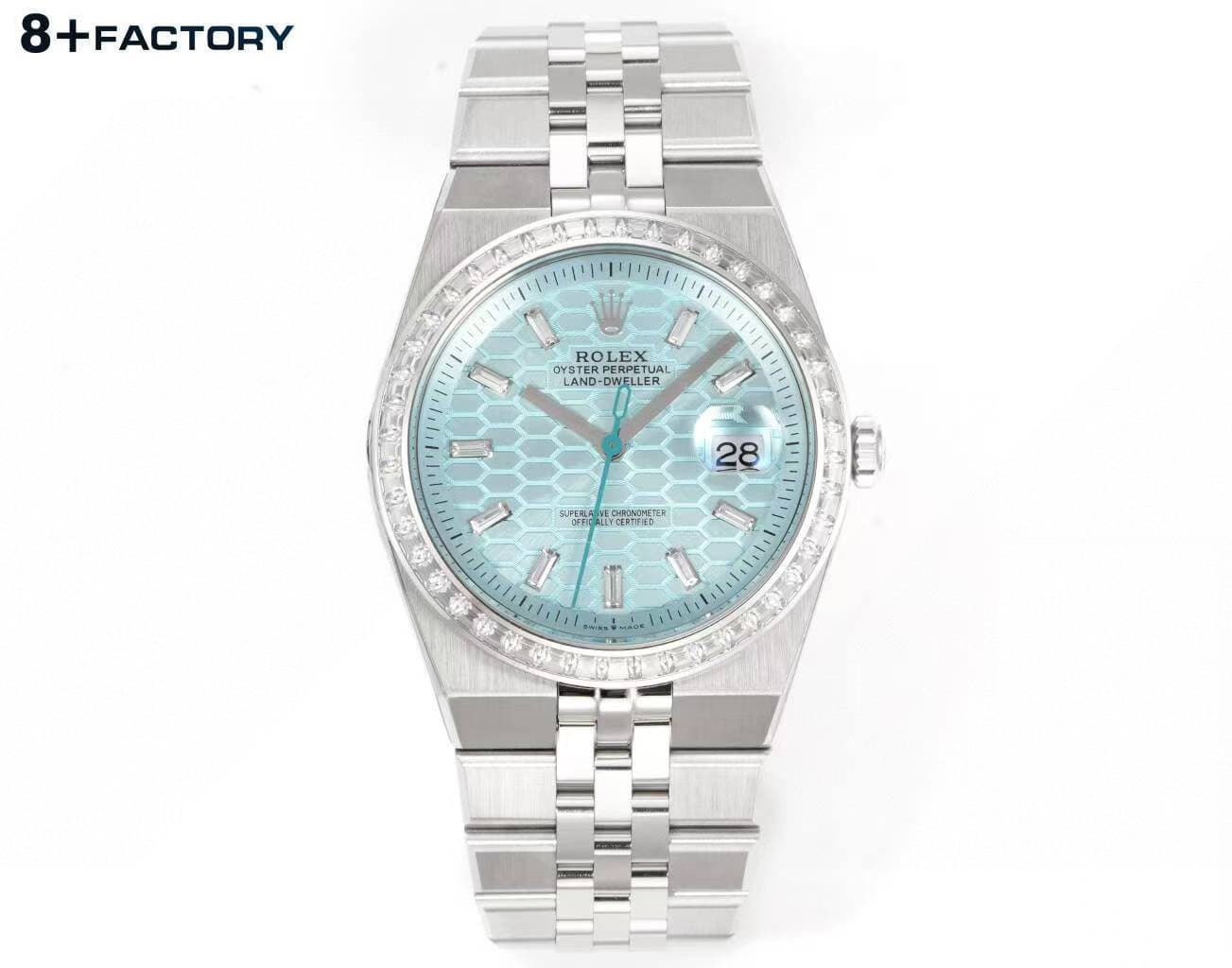 Rolex Rolex 8➕V2Factory Lu Shi Model Counterweight Edition Weight: 168 grams per pair Dimensions: