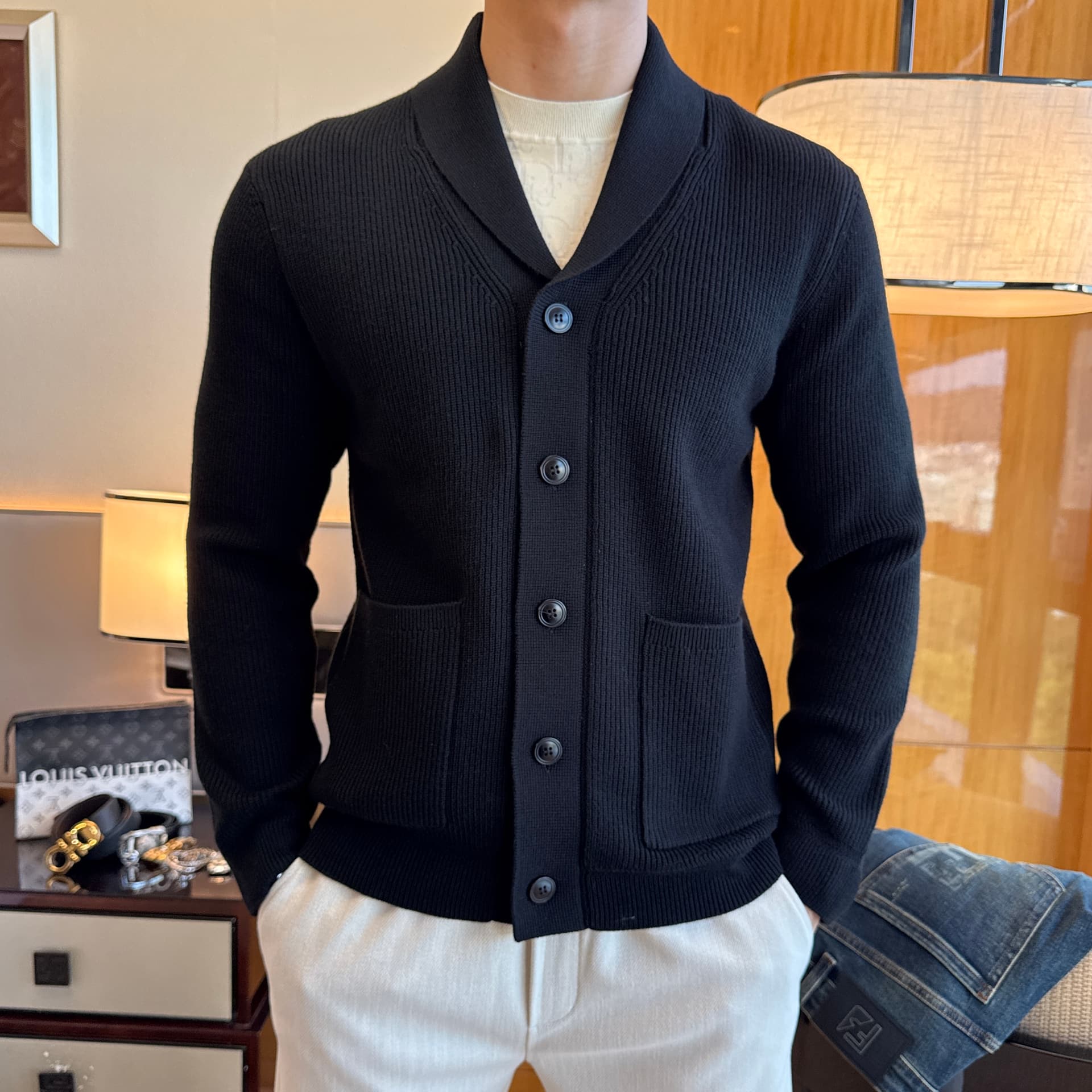 Unassigned LP Nuoyou 2026 SS Year of the Horse Fall Collection: Knit Cardigan