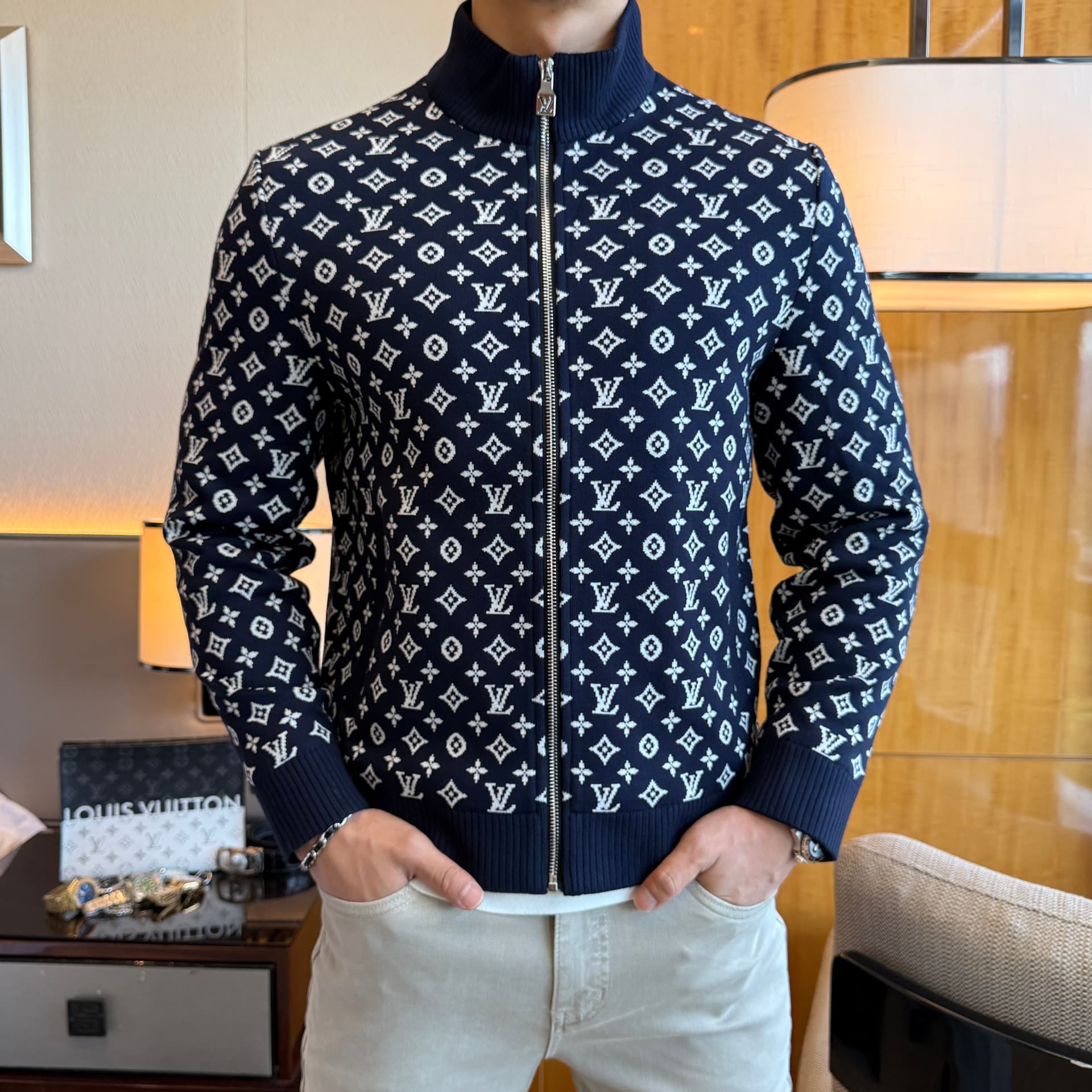 Louis Vuitton Louis Vuitton 2026 SS Year of the Horse Fall Collection: Knit Jackets and Coats