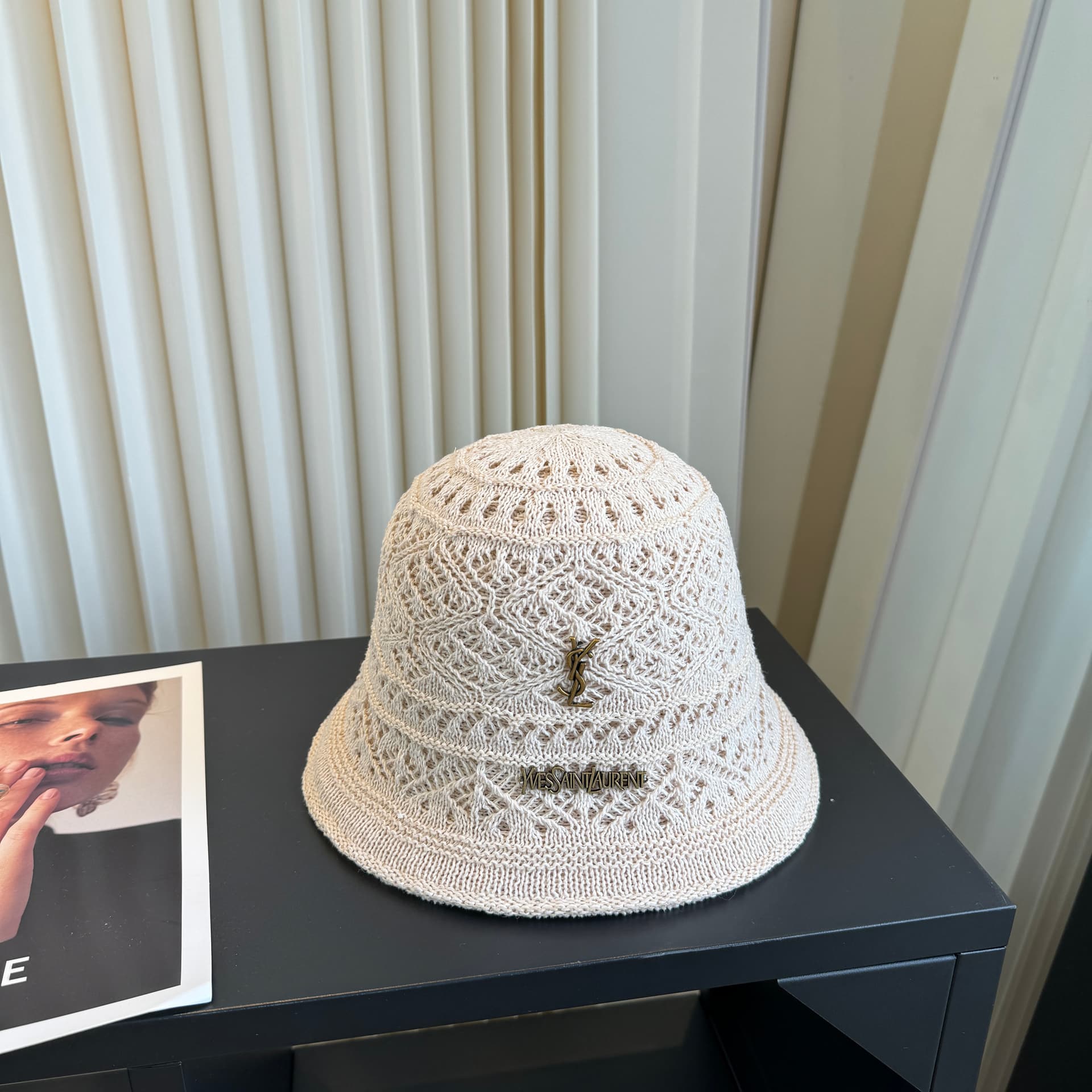 Saint Laurent Saint Laurent The Latest Fisherman's Hats: A Fashion-Forward, Casual Design Style