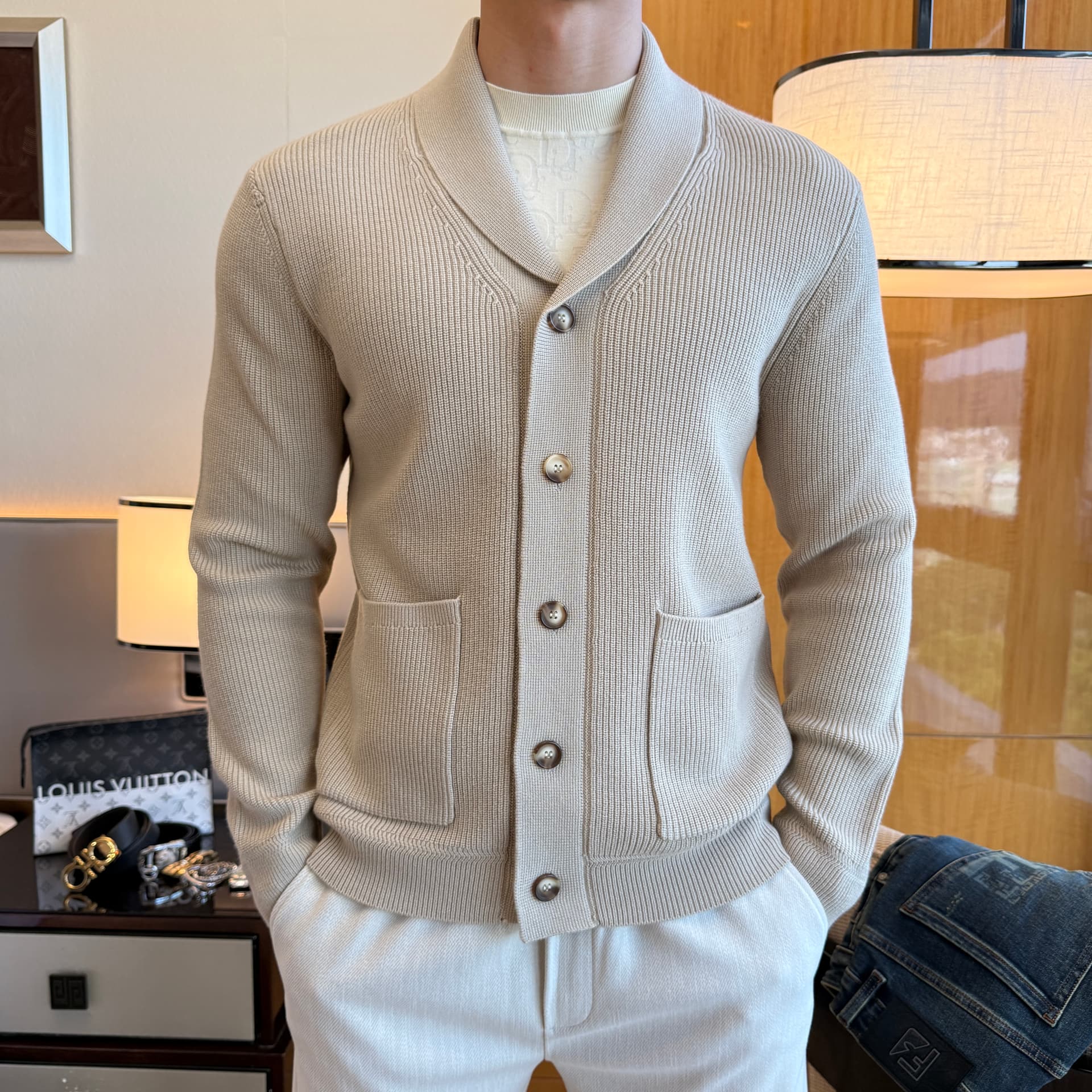 Unassigned LP Nuoyou 2026 SS Year of the Horse Fall Collection: Knit Cardigan
