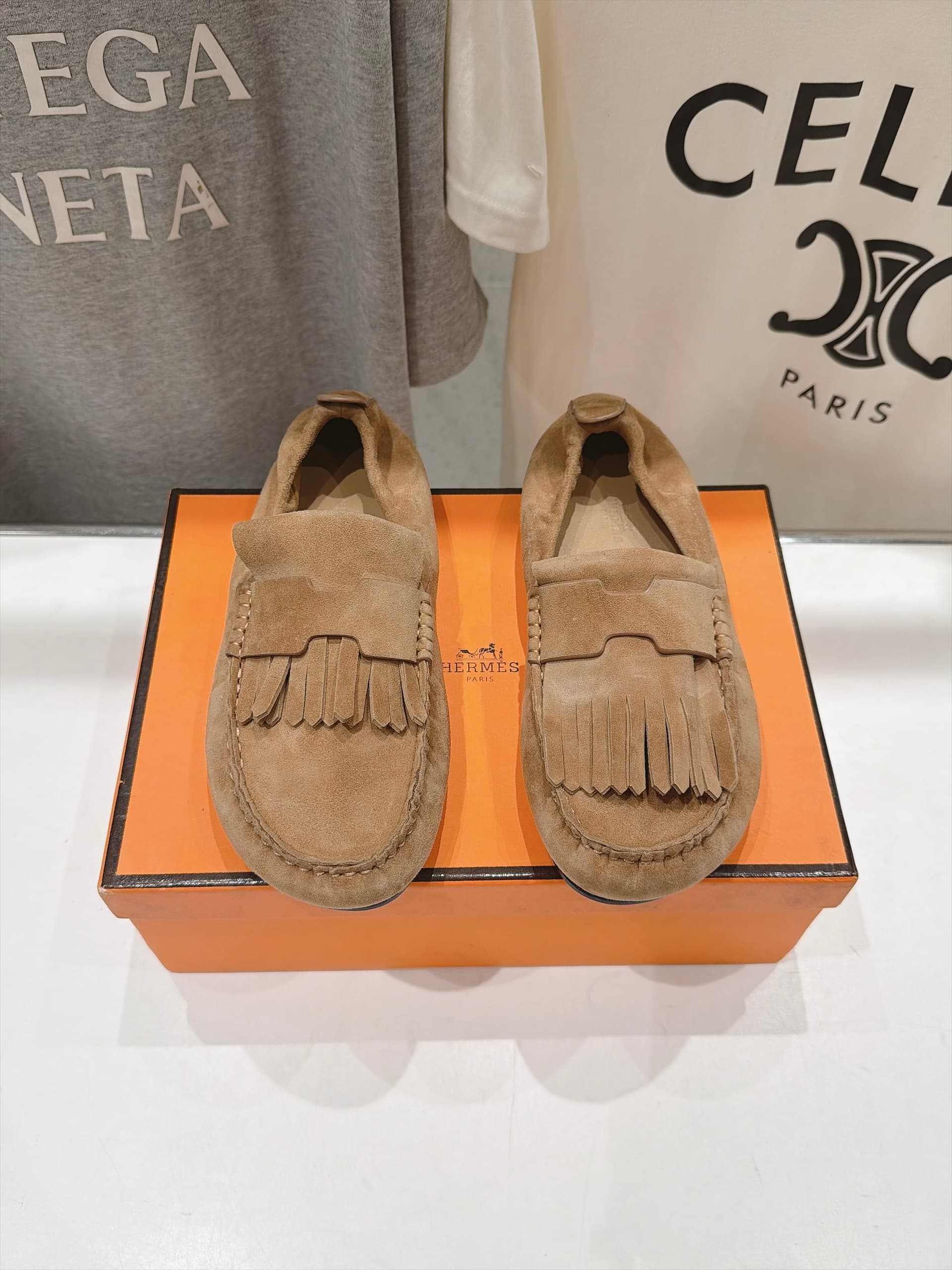 Hermès Hermès High-end version, factory-direct F062 H Brand 26ss Fringe Casual