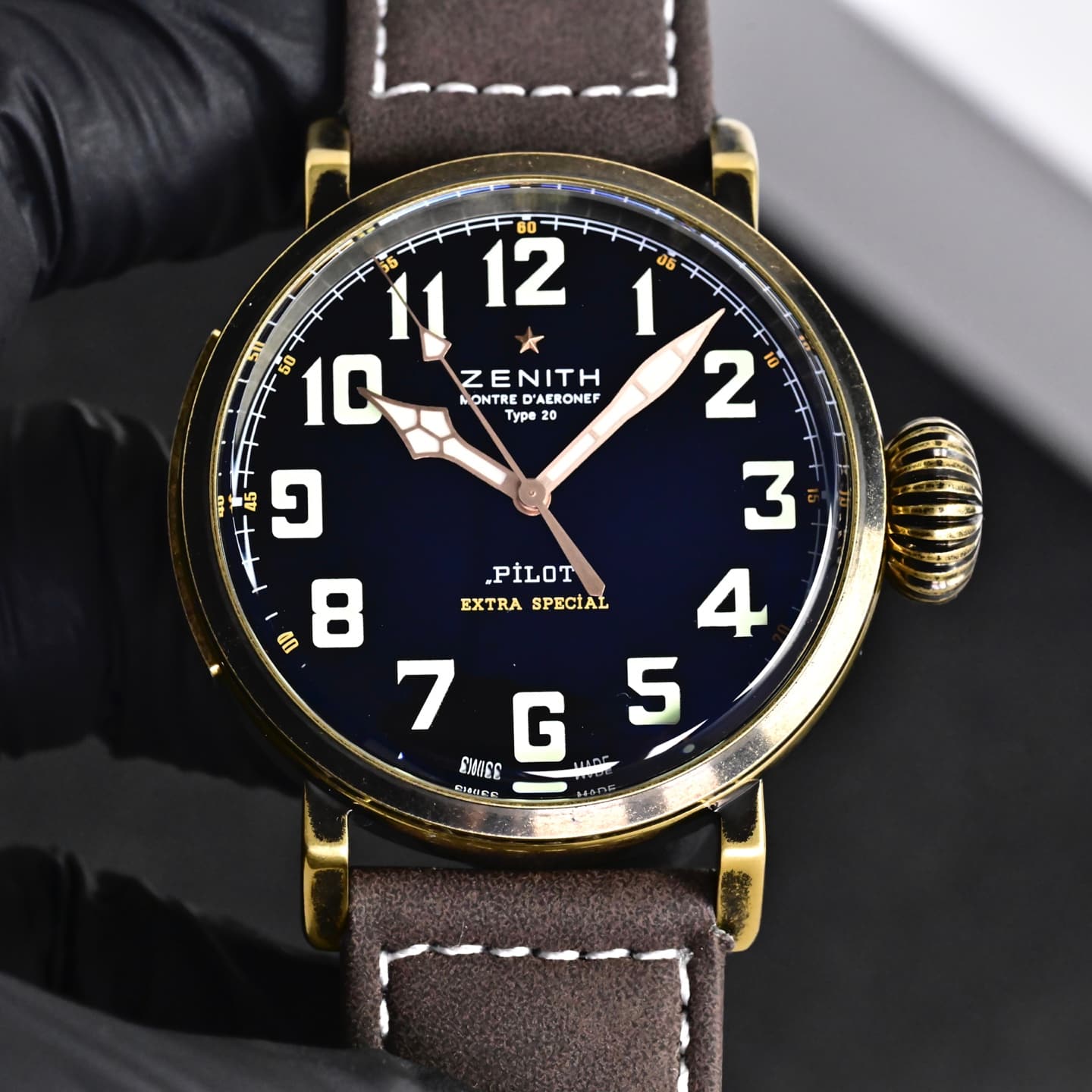 Unassigned V+ Launches the ZENITH Pilot Series: A Clean, Elegant Dial with Serpentine Hands
