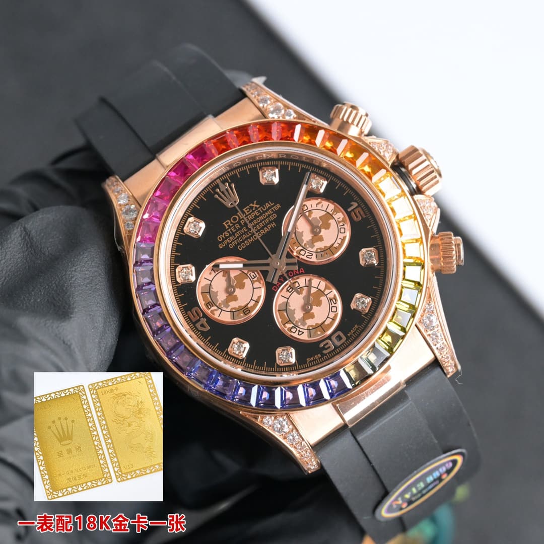 Rolex Rolex Supreme Edition V13 Daytona (Must include 18K gold card )