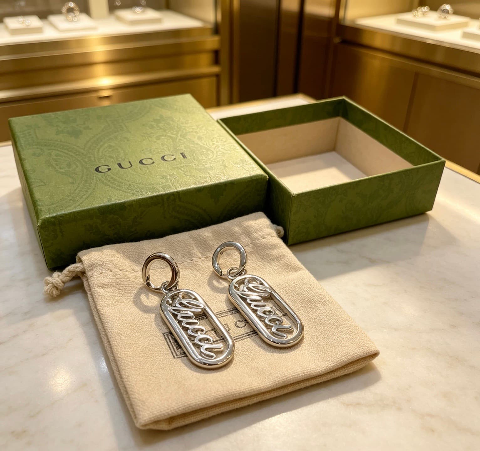 Gucci Gucci No Sales, No Post—The Top Choice for TikTok Influencers in E-commerce: Ear Studs