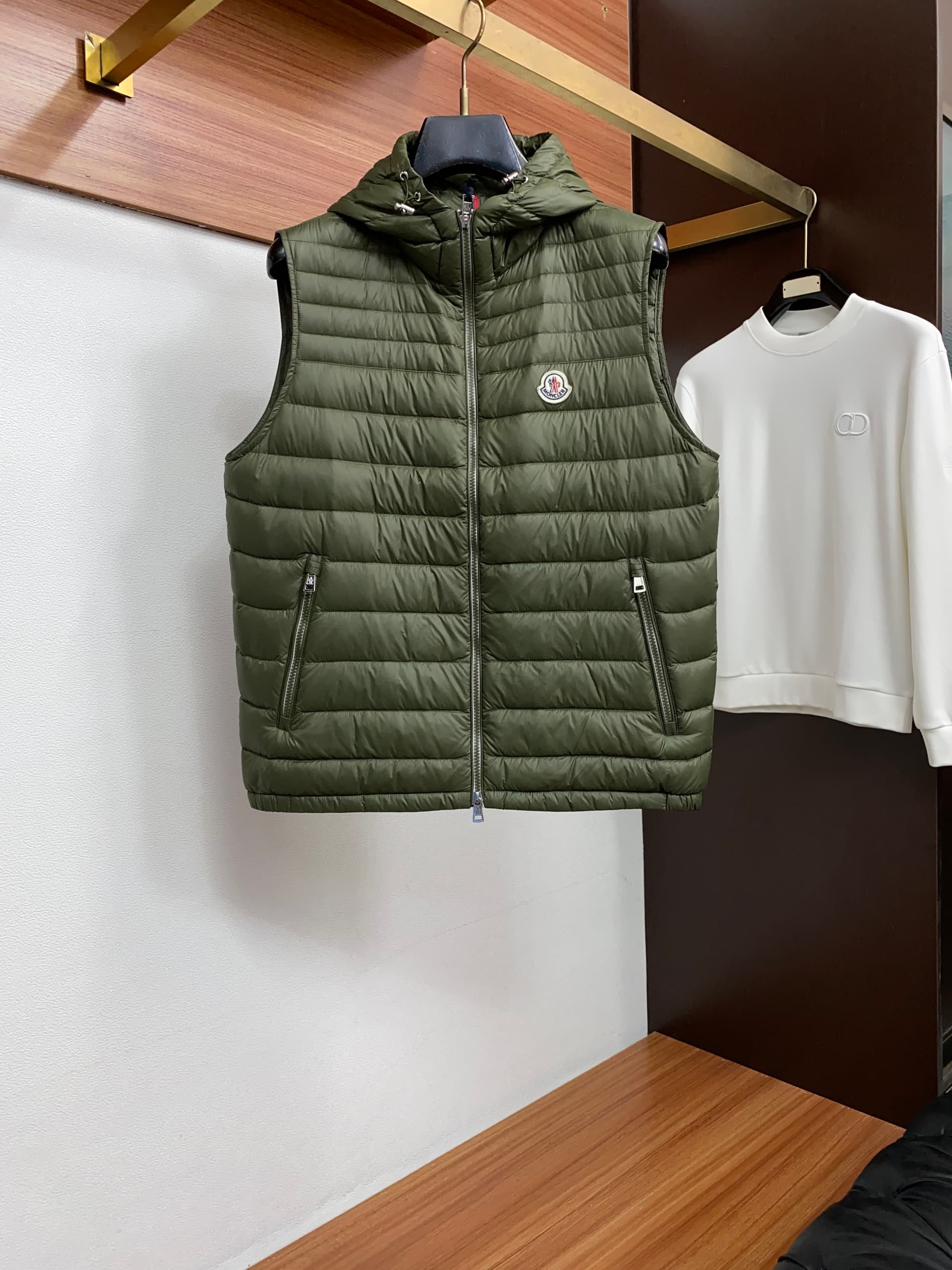 Moncler Moncler Mengkou 26ss Best Business Down Vest Jacket