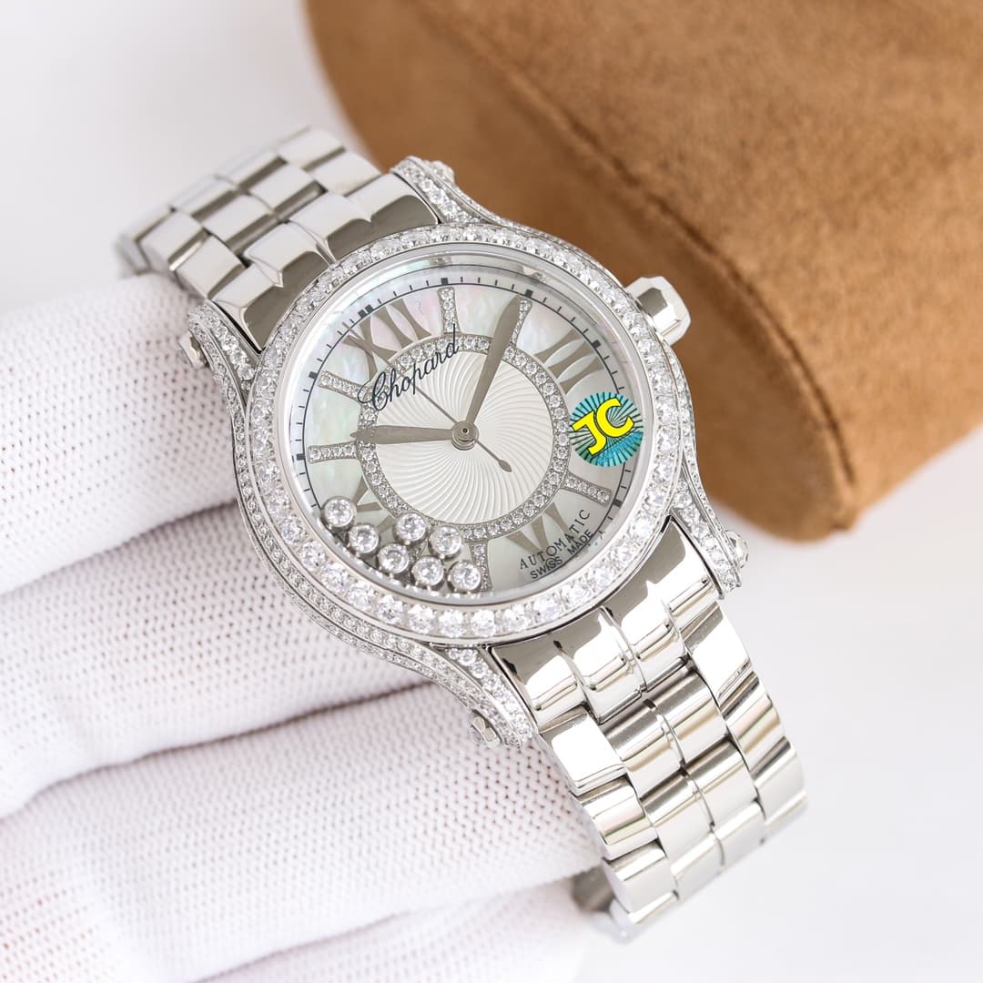 Chopard Chopard Exclusive Online Premiere: Chopard Happy Sport Limited Edition, Fully Set with Diamonds
