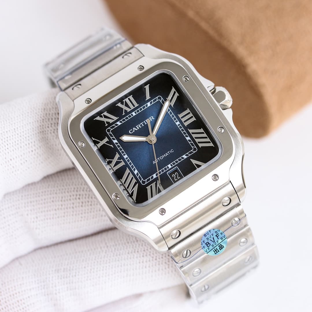 Cartier Cartier Produced by BVF Factory Men's Large Size - Cartier Santos Case: 3
