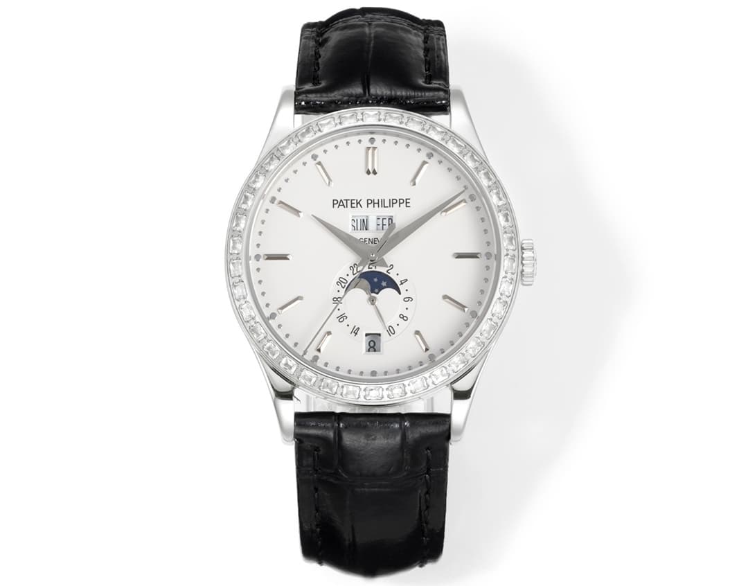 Patek Philippe Patek Philippe Complicated Timepiece with Swarovski Crystals, 38 mm: The Perfect Fusion of Elegance and Craftsmanship