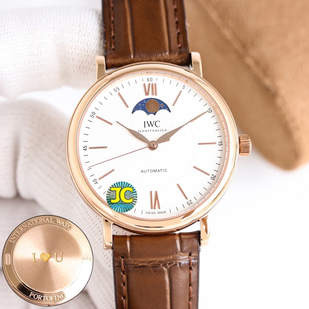 IWC IWC MKS Release: IWC Portofino Moonphase Collection—Three Unique and Remarkable Details: 1⃣