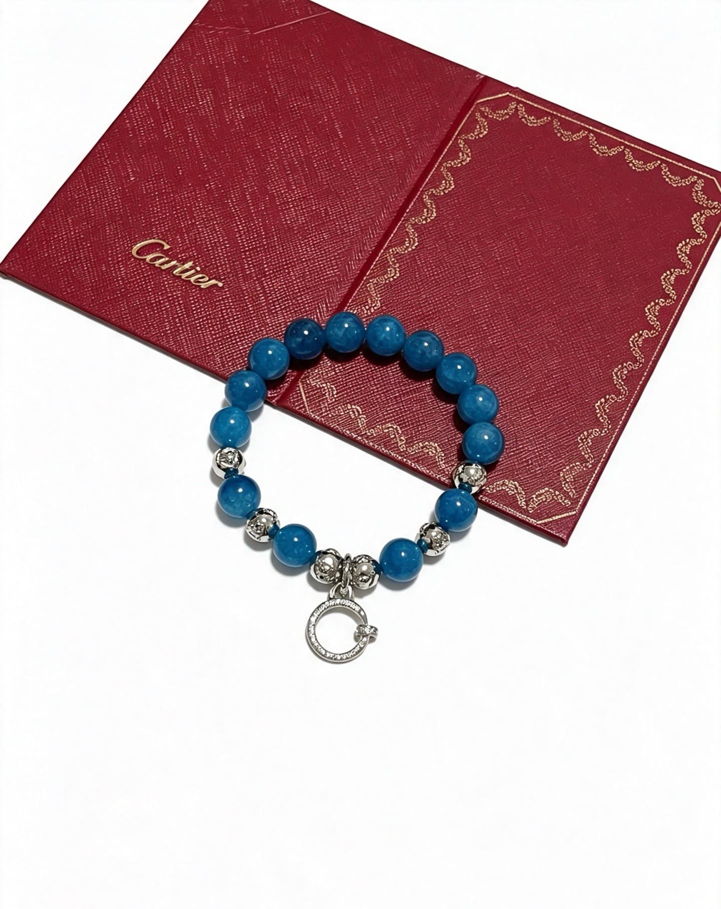 Cartier Cartier Panther Agate Bracelet, 18K Yellow Gold Collection—In Perfect Condition