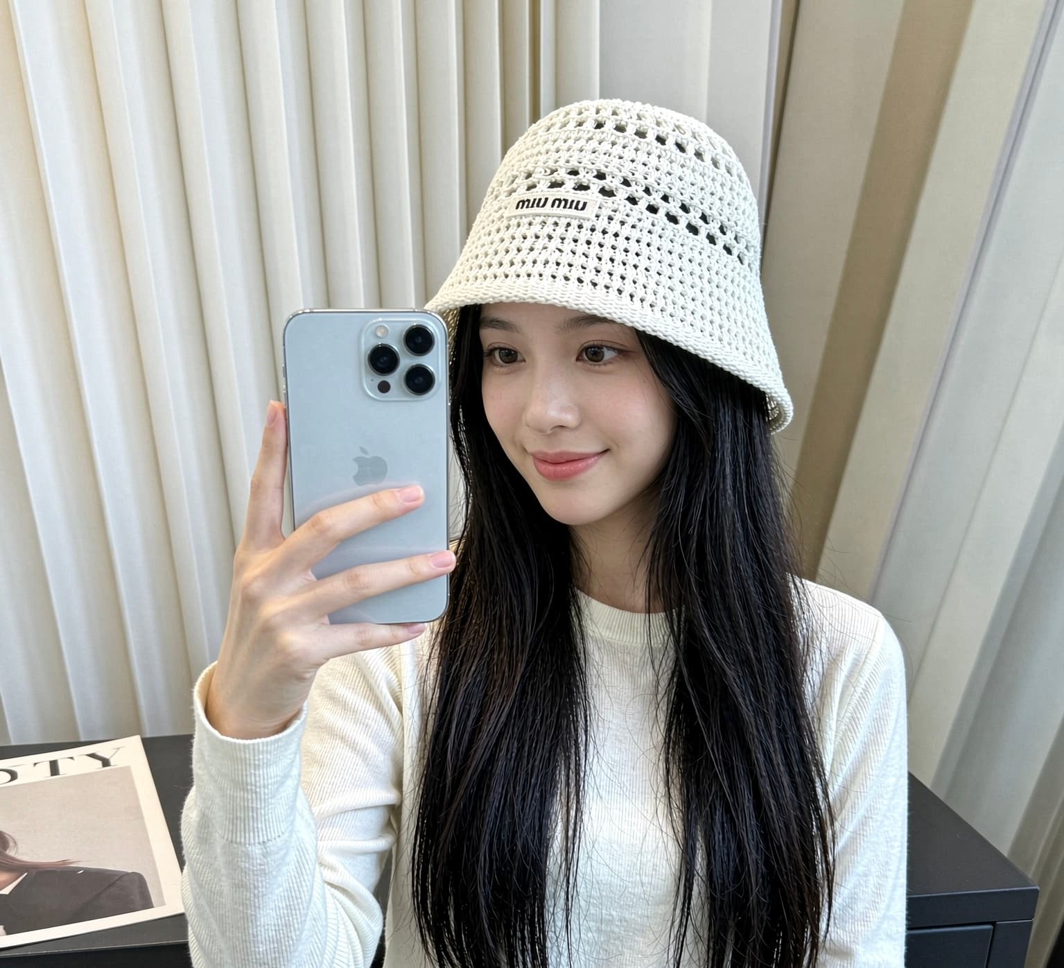 Unassigned Miu Miu's Latest Fisherman's Hat: A Fashion-Forward, Casual Design