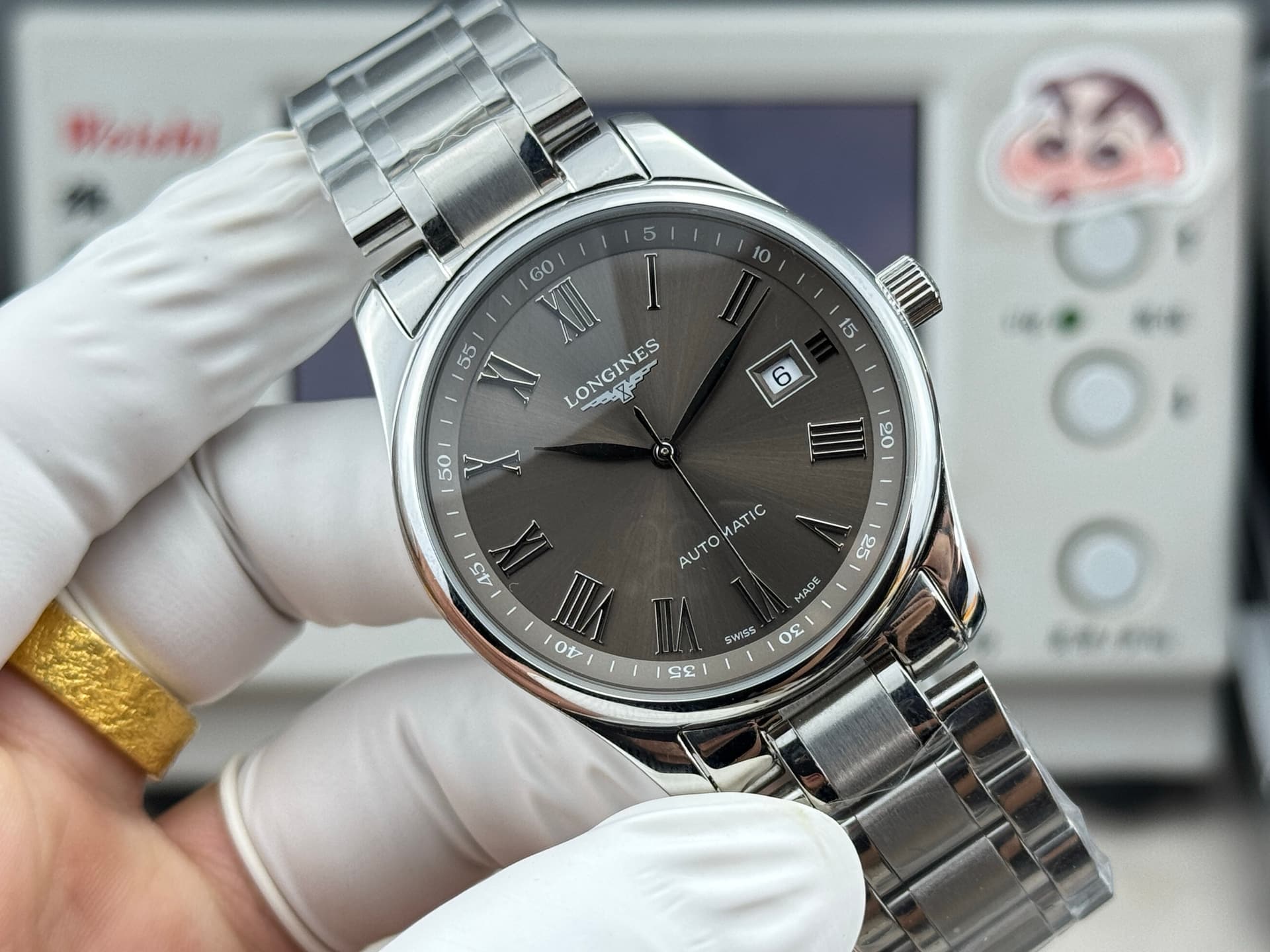Longines Longines TW's 40mm Master "Gray Dial" Longines Tradition Collection