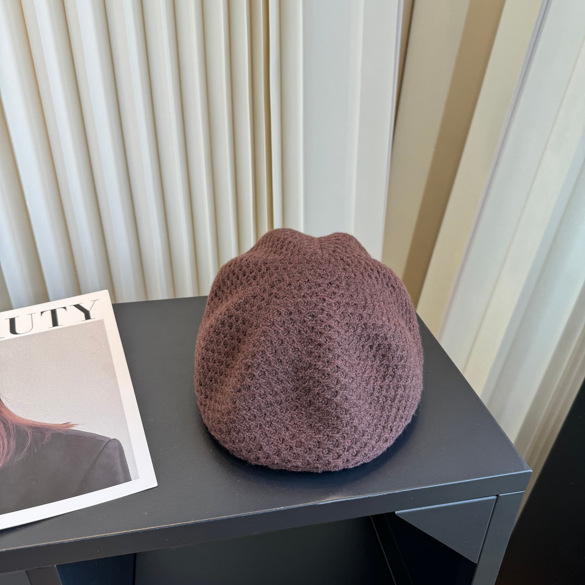 Prada Prada Beret—it has a great texture