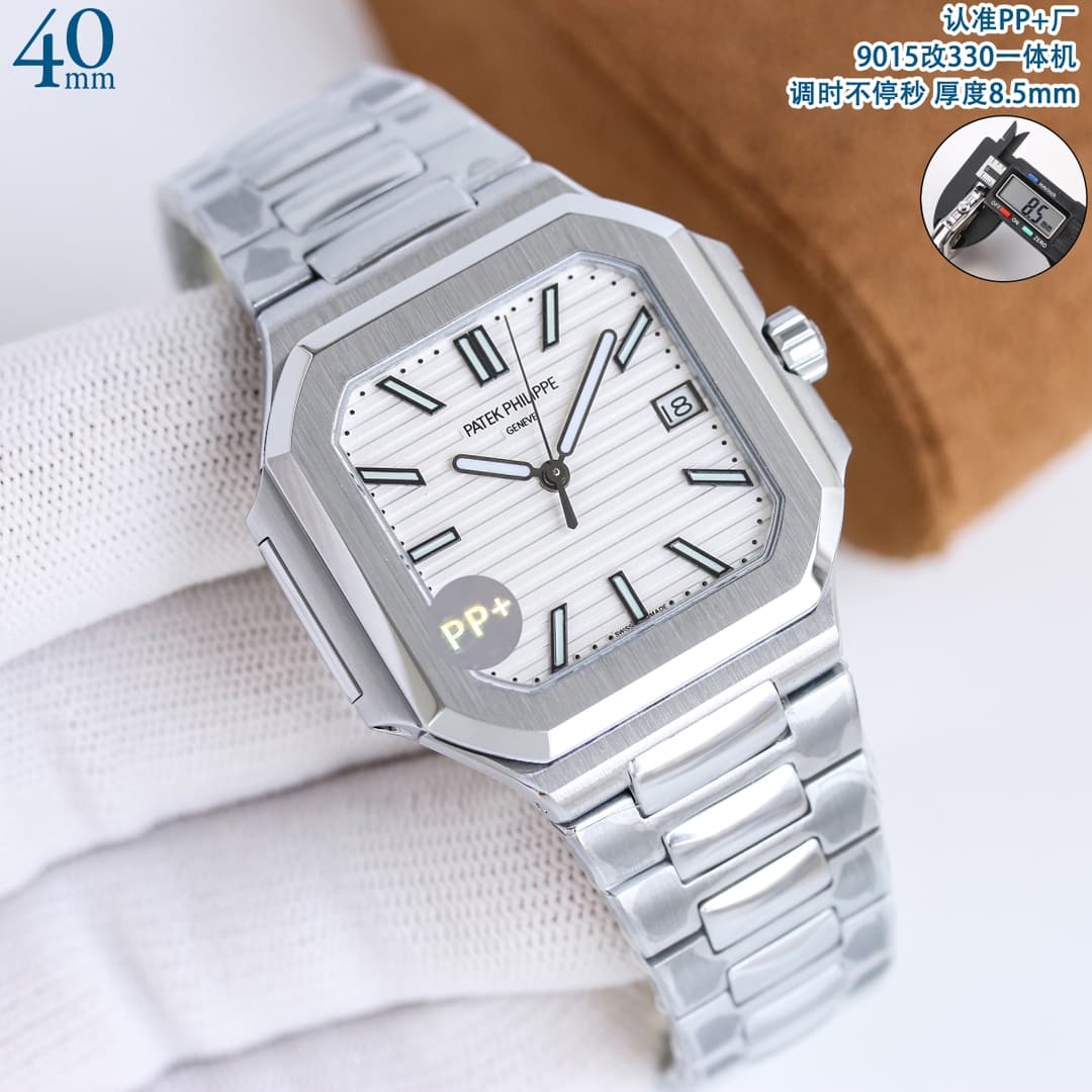 Patek Philippe Patek Philippe Patek 40mm—PP➕Factory Patek Philippe: Time-setting without stopping the seconds hand