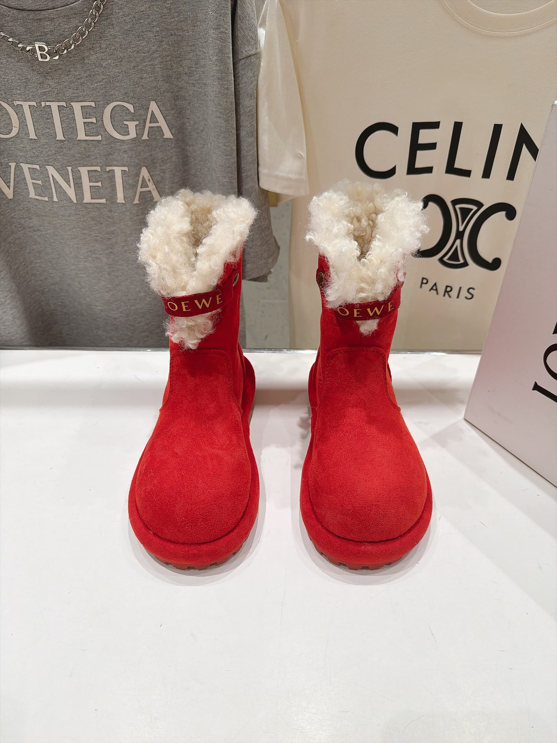 Loewe Loewe Latest High-End Version: Luoyiwei F036 26SS Winter Insulated Snow Boots