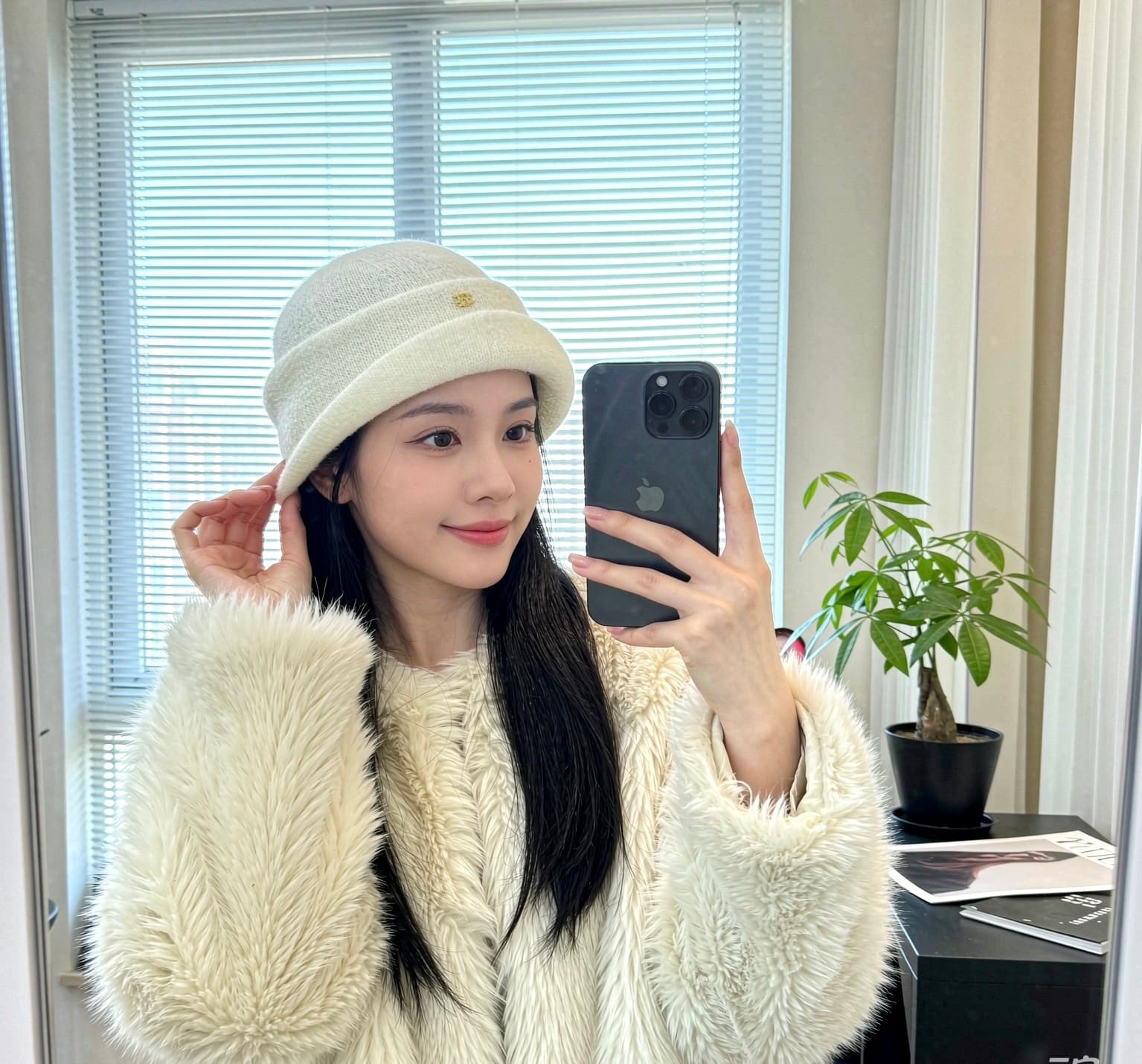 Chanel Chanel Beret—it has a great texture
