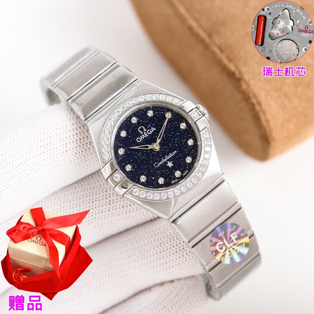 Omega Omega CLF Presents the Omega Constellation Series 28mm Swiss Quartz Watch—Priced to Outperform the Vast Majority of Competitors on the