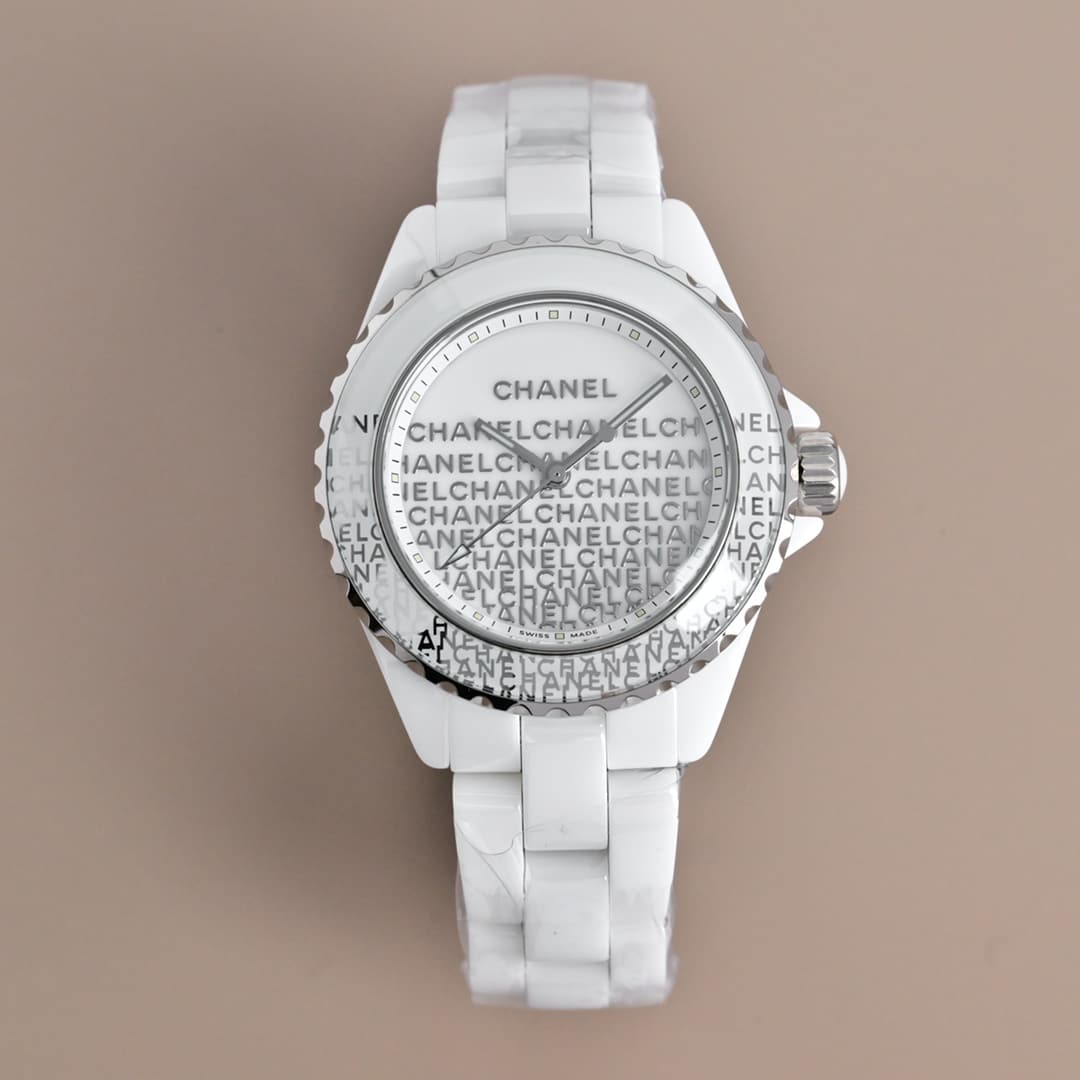 Chanel Chanel The "J12 Series"—a 33-cm masterpiece in black and white that has long been a fashion icon in the watch industry
