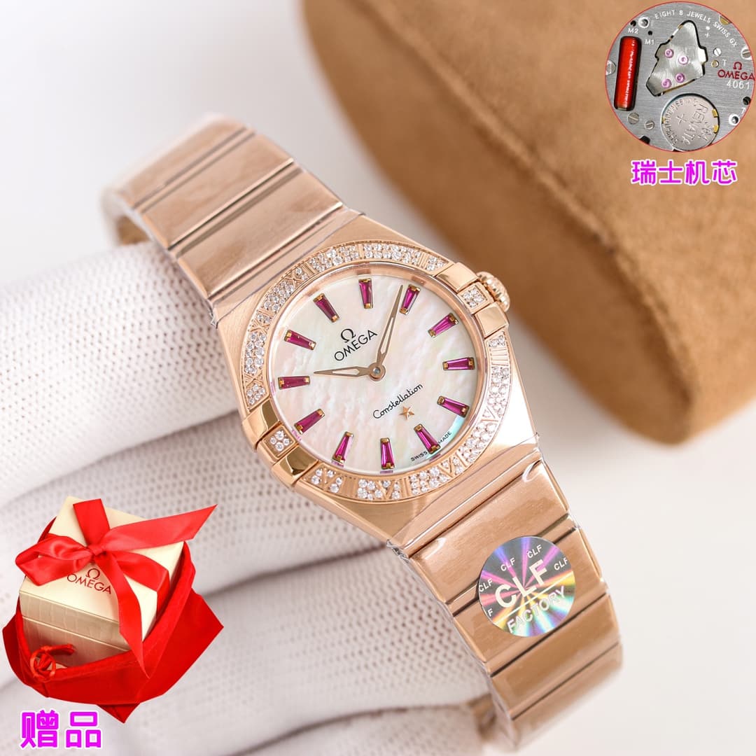 Omega Omega CLF Presents the Omega Constellation Series 28mm Swiss Quartz Watch—Priced to Outperform the Vast Majority of Models on the Market