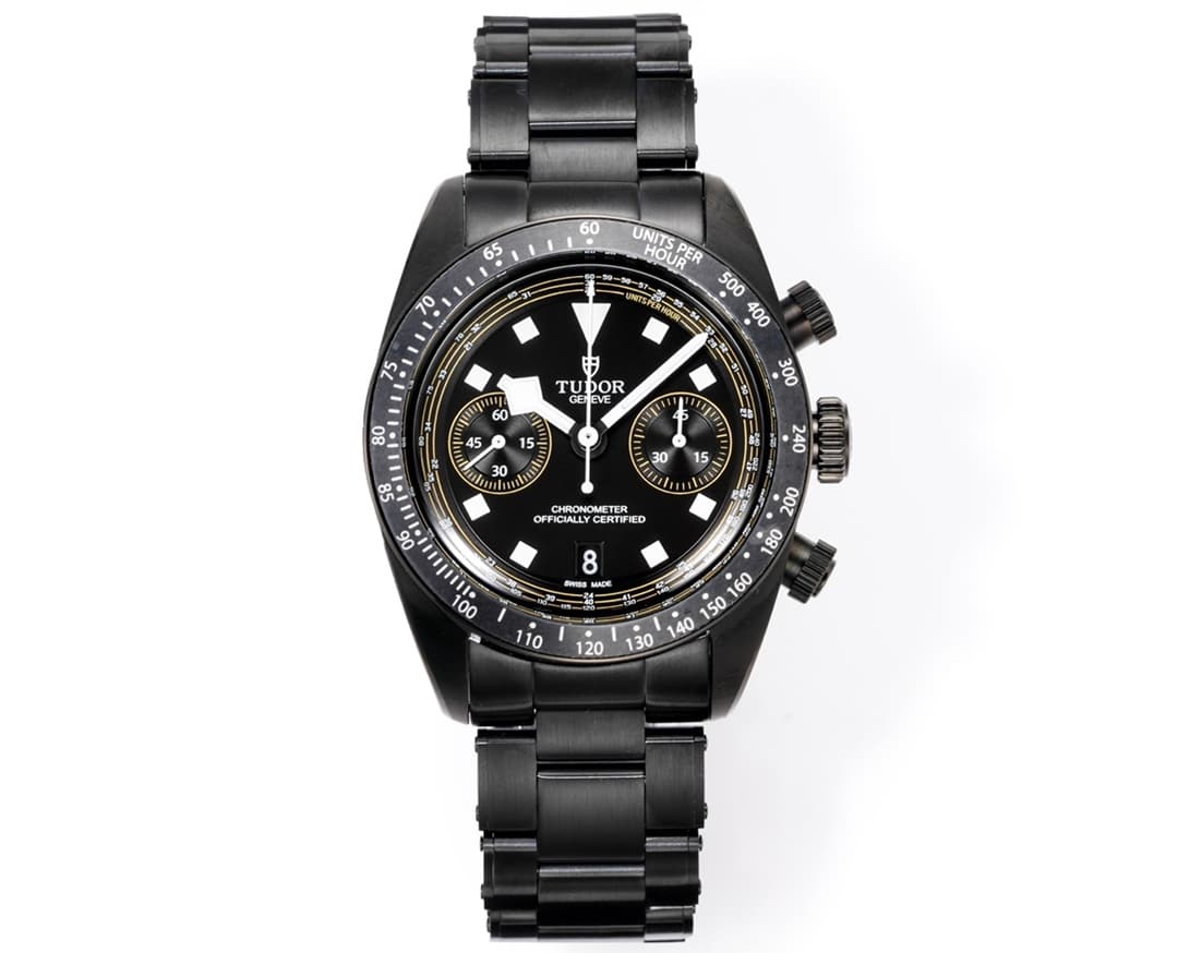 Tudor Tudor 3T Proudly Presents the Tudor Black Bay Chronograph F1 Racing Limited Edition: The Upgraded "Black Knight" Version Tudor (T