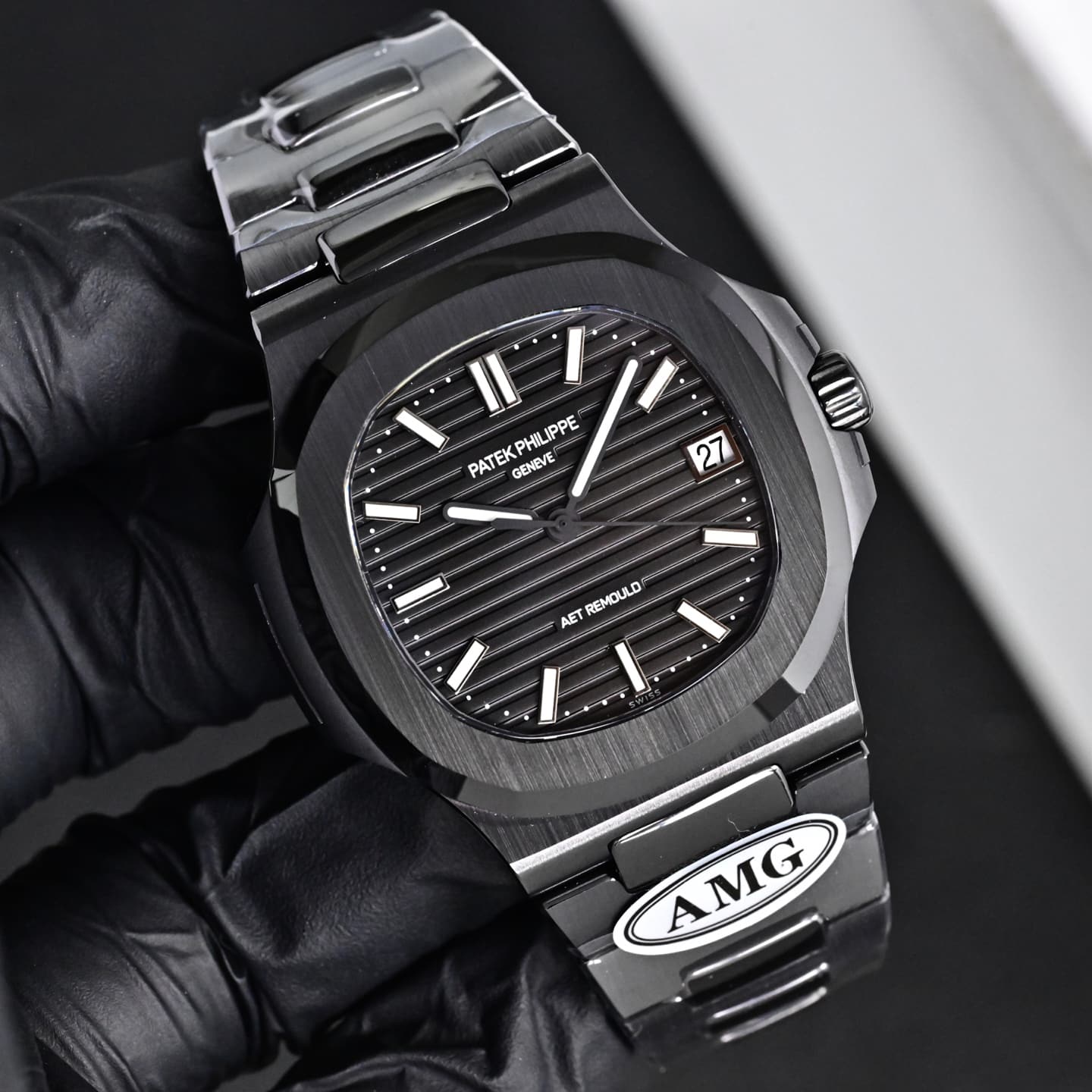 Patek Philippe Patek Philippe AMG Factory's Latest Masterpiece: Newly Upgraded V2 Version—White Ceramic and Black Ceramic Modified AET Model