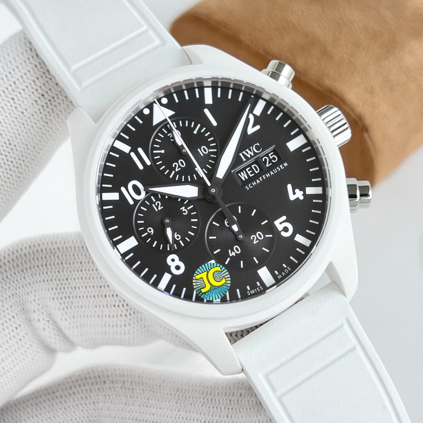 IWC IWC Big Pilot's Watch 389410—This is the Little Prince Anniversary Special Edition in white oxidized finish