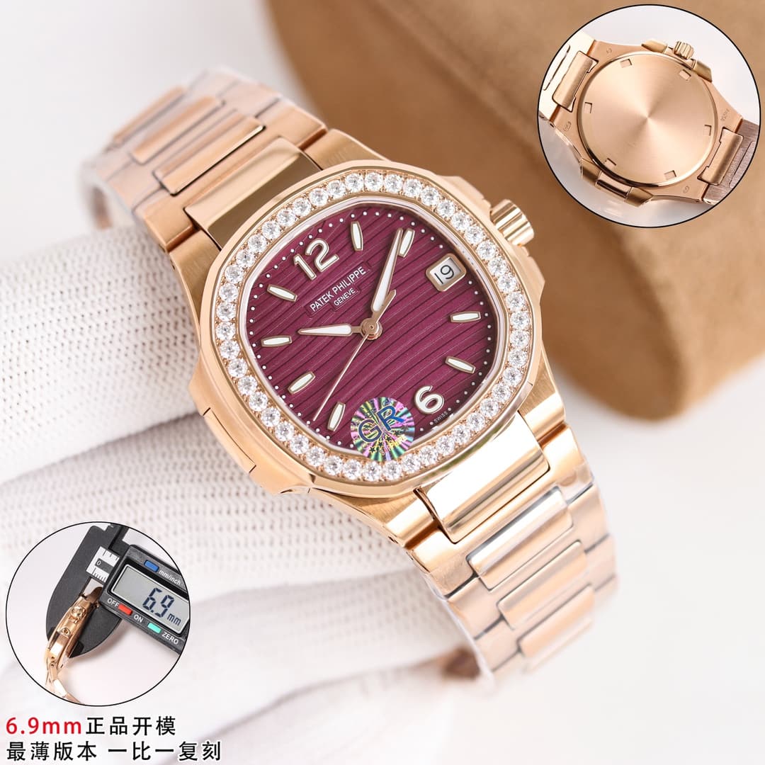 Patek Philippe Patek Philippe Uniform price for all colors, including a buckle and box; thinnest version; steel bracelet comes with a buckle