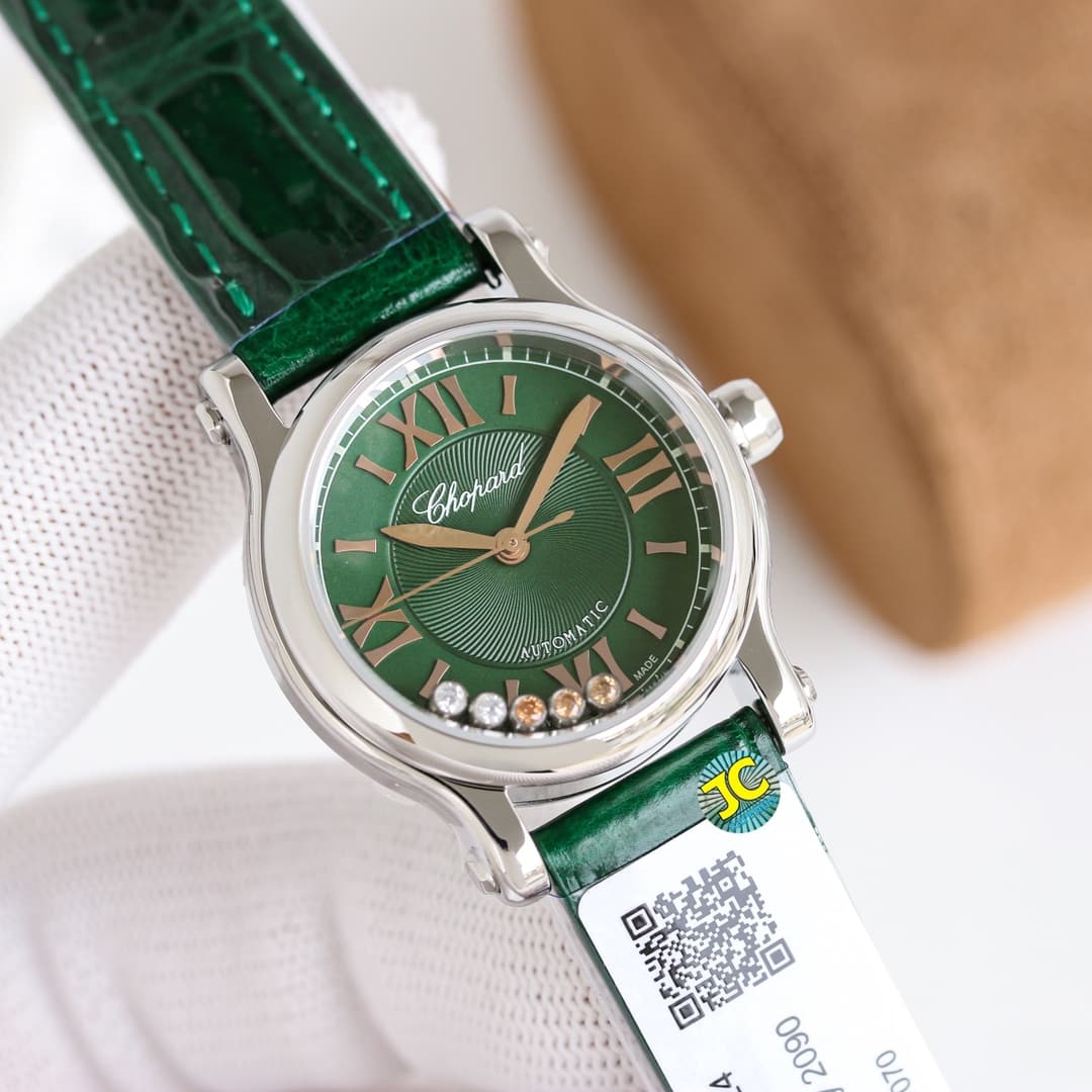 Chopard Chopard HAPPY SPORT Collection 2025 Tmall Exclusive Limited Edition “Green Gold”