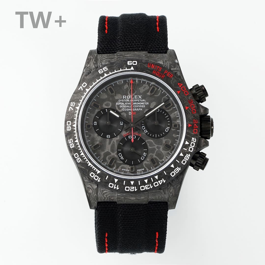 Unassigned TW+ Daytona Series: Custom Carbon Fiber Luminous Case Edition