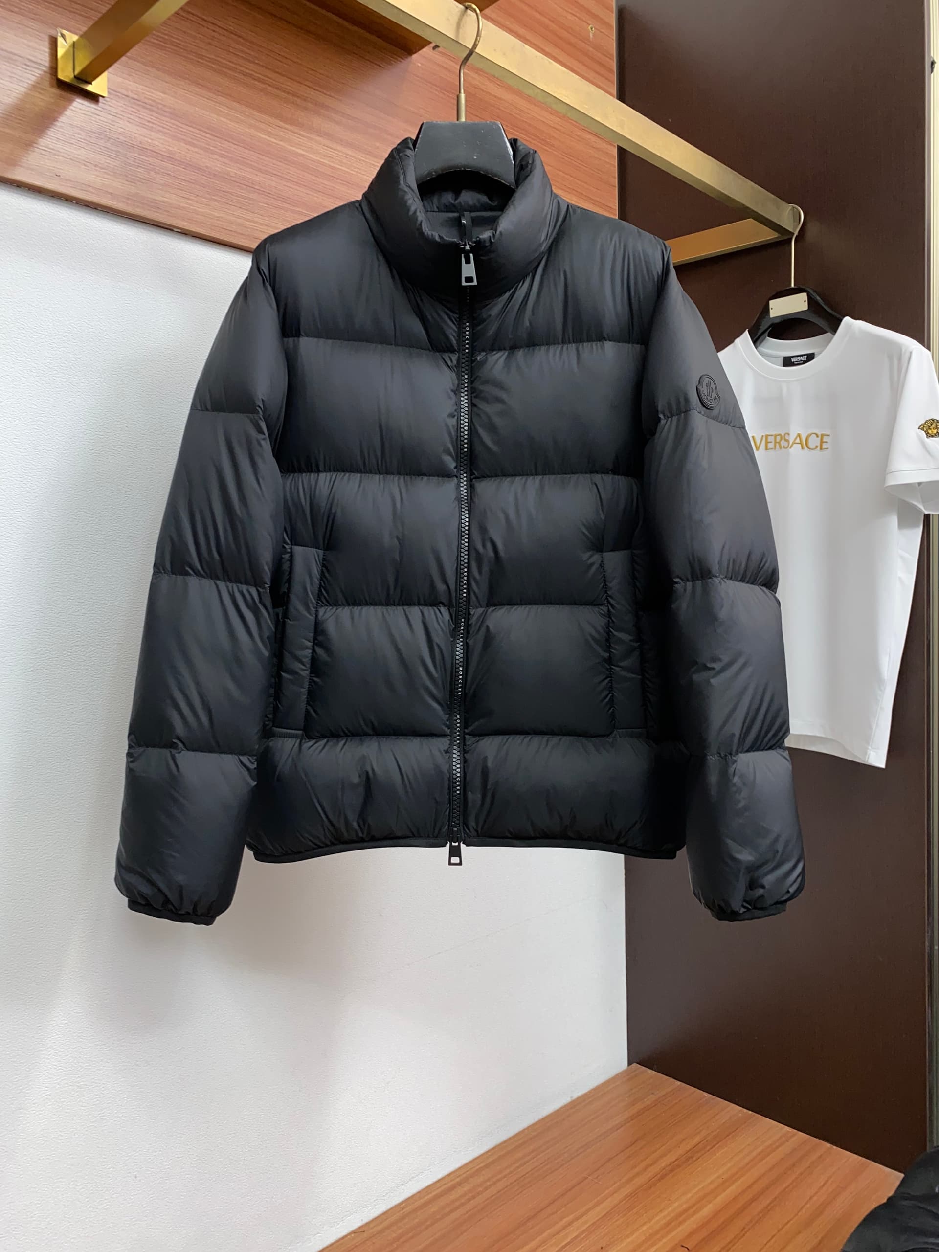 Moncler Moncler Mengkou 26SS Best-Selling Business-Style Stand-Collar Down Jacket
