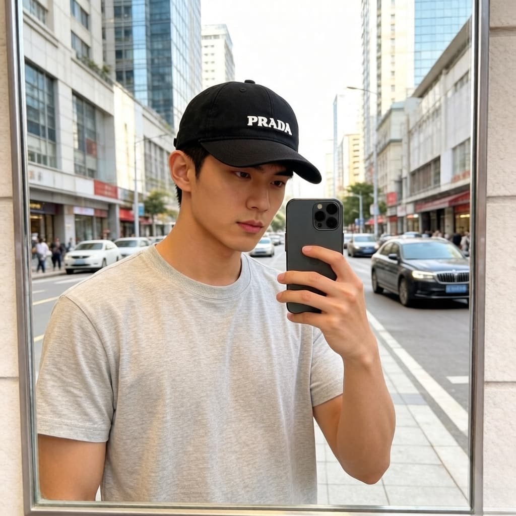 Prada Prada Classic Baseball Cap—Personal Shopping Version—Fashionable and Trendy
